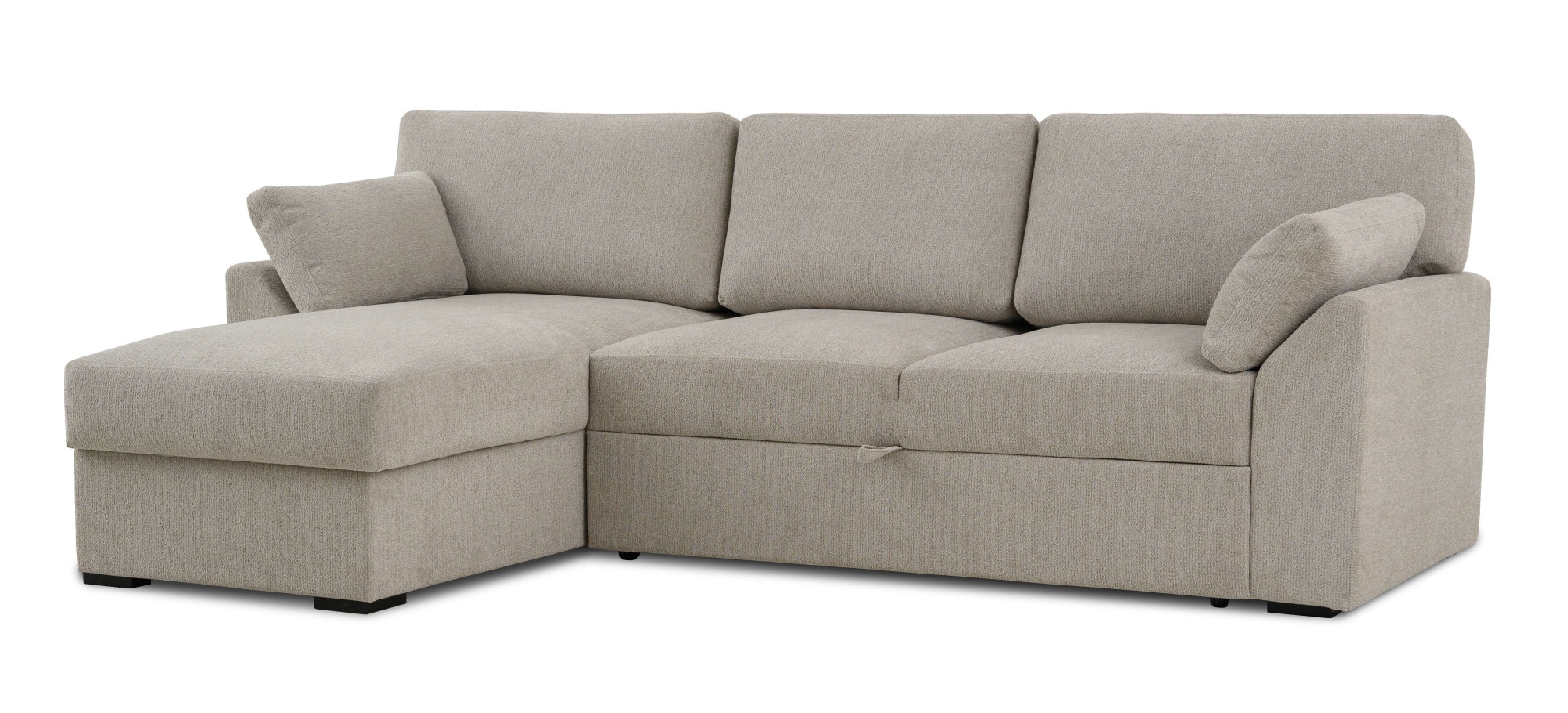 Home affaire Ecksofa »Citry«, Breite 246 cm, Chenille, Bettfunktion, Bettkasten, L-Form