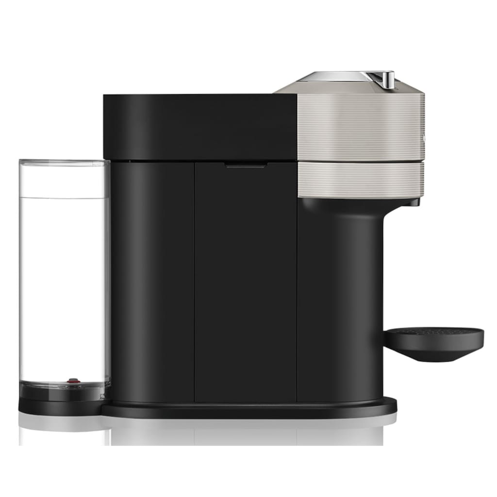 Nespresso Kapselmaschine »Vertuo Next Basic XN910B von Krups«, 54 % aus recyceltem Kunststoff, inkl. Willkommenspaket mit 12 Kapseln