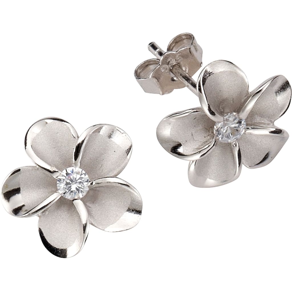 Firetti Paar Ohrstecker »Schmuck Geschenk Silber 925 Ohrschmuck Blume/Blüte«