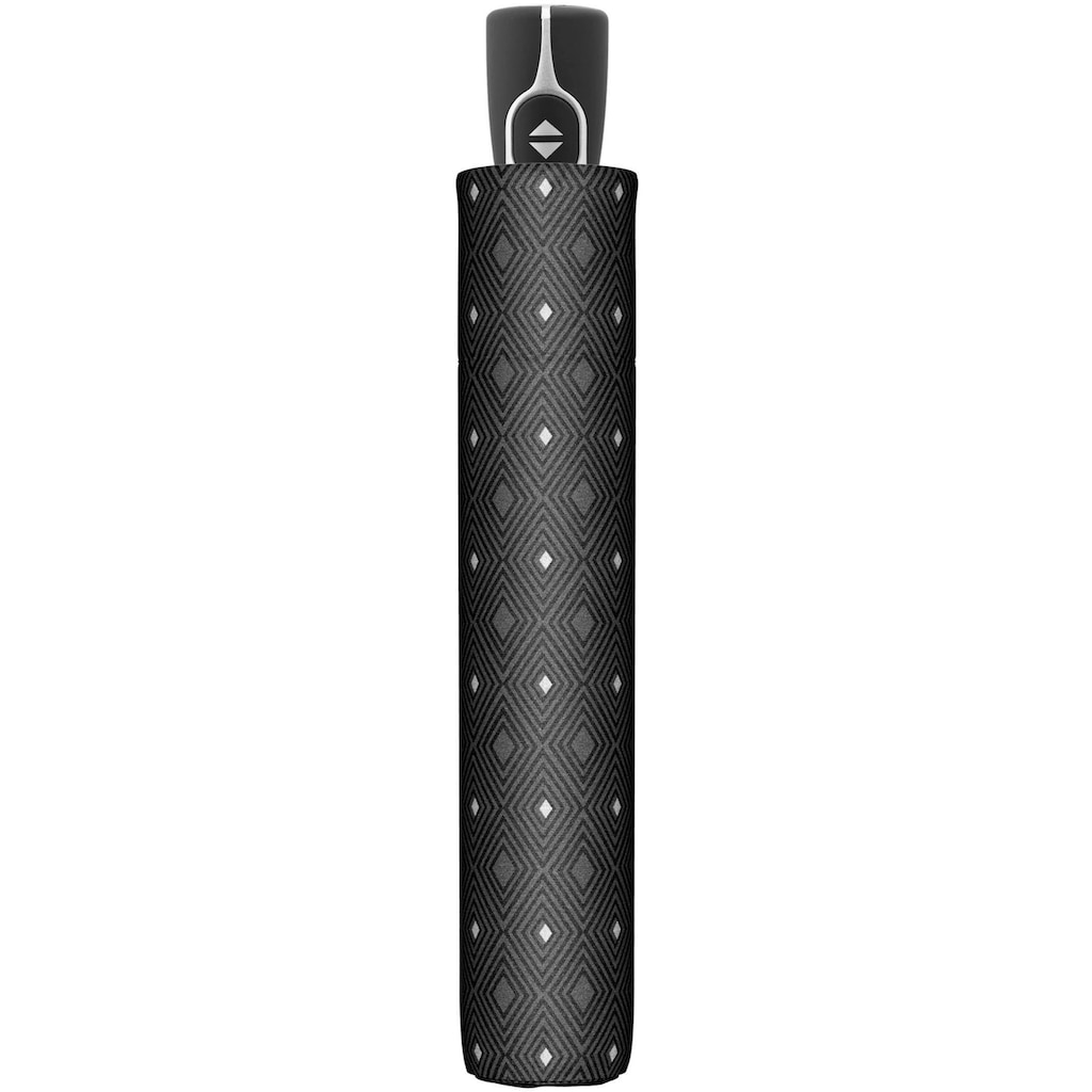 doppler® Taschenregenschirm »Fiber Magic Herren gemustert, spencer grey«