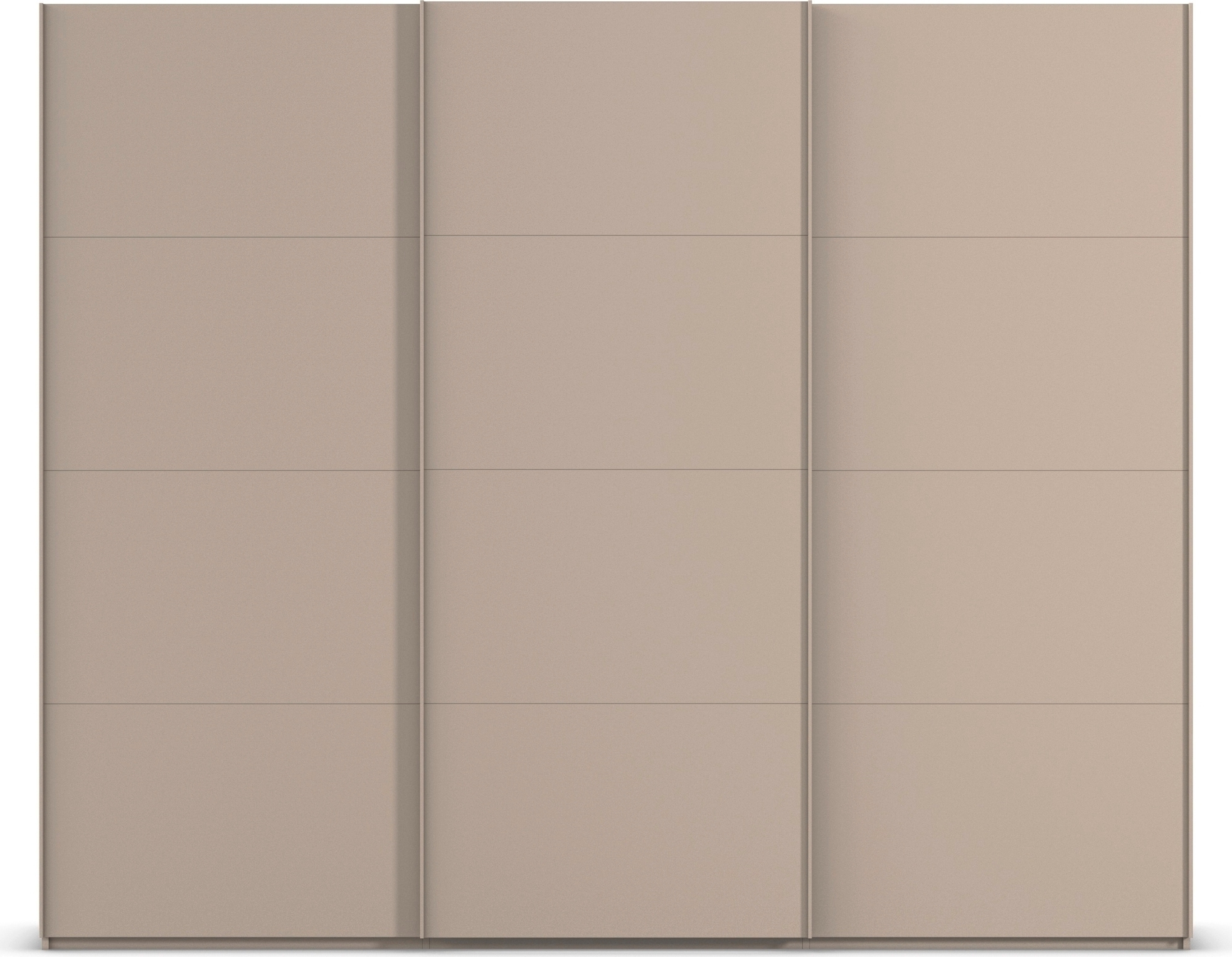 rauch Schwebetürenschrank »Kleiderschrank Schrank Garderobe Schlafzimmerschrank SCALE-FYRA«, edle viergeteilte Türen viele Farben und Griff-Farben MADE IN GERMANY