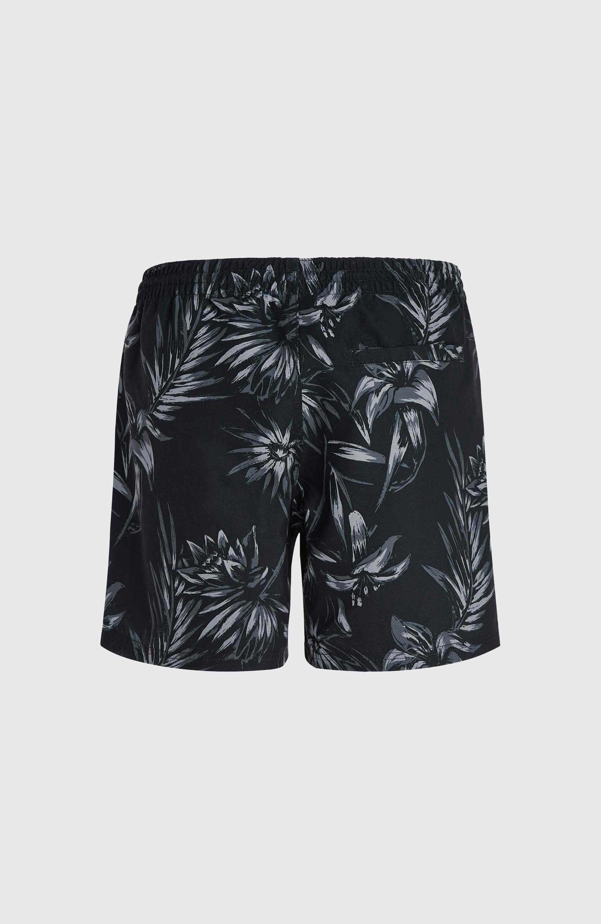 O'Neill Badeshorts »MIX & MATCH CALI FLORAL 16'' SWIM SHORTS« mit Logodruck, mit Kordel, pflegeleicht, aus Polyester
