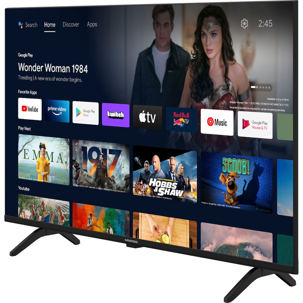 Grundig LED-Fernseher »40 VOE 631 BR1T00«, 100 cm/40 Zoll, Full HD, Android TV-Smart-TV