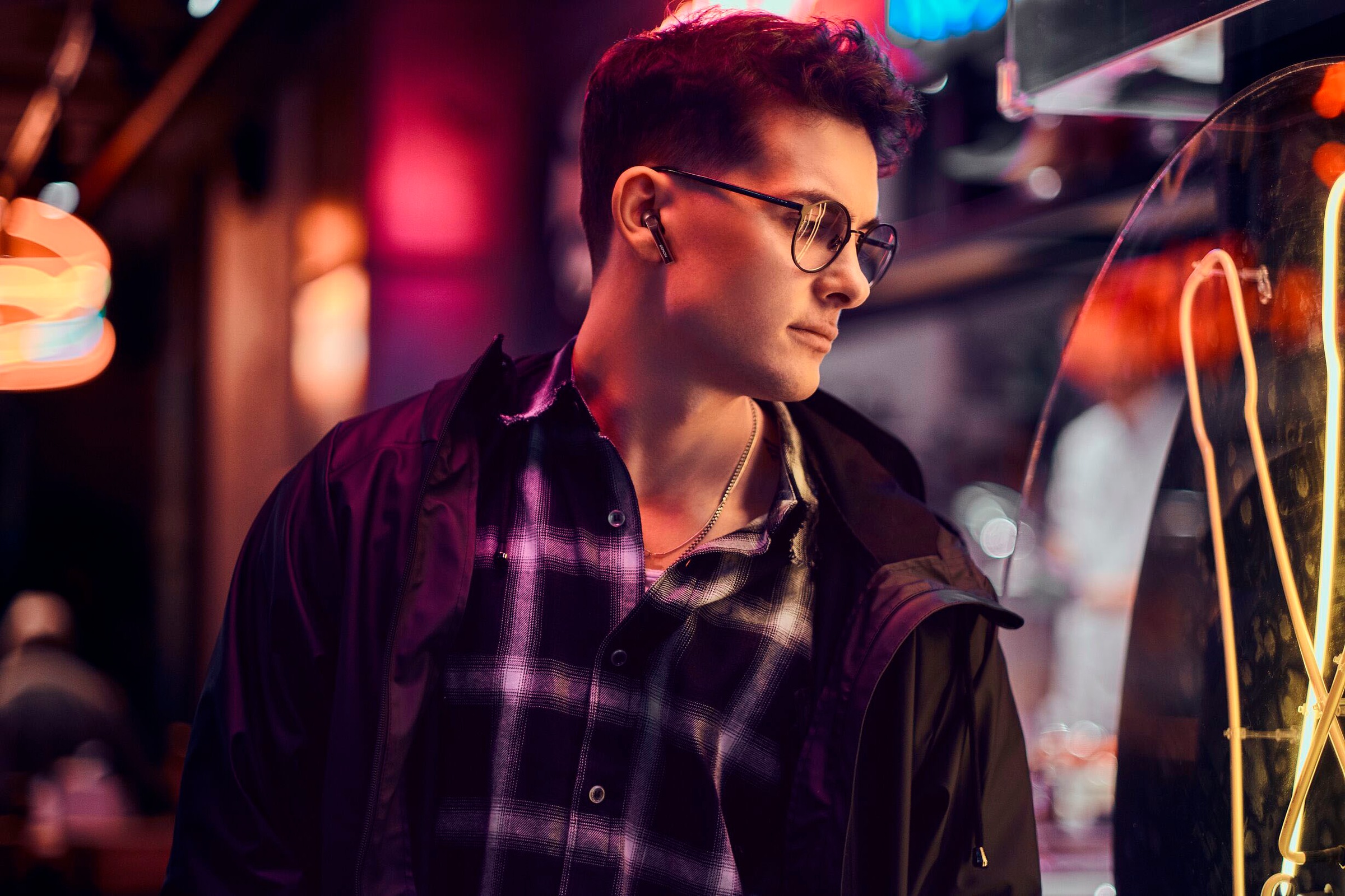 Denon In-Ear-Kopfhörer »AH-C500W«, Bluetooth, Freisprechfunktion-Multi-Point-Verbindung
