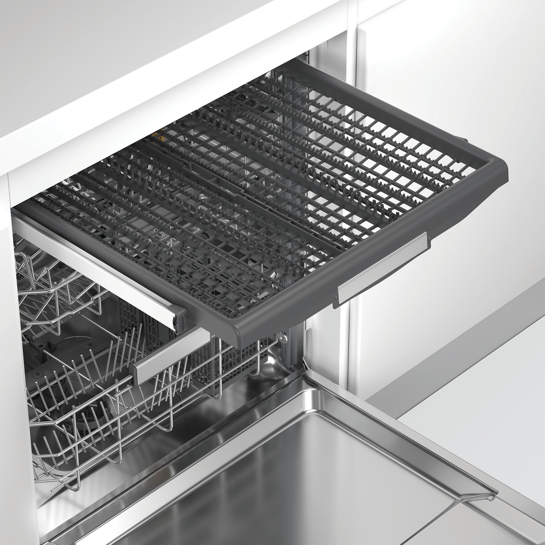 BAUKNECHT teilintegrierbarer Geschirrspüler »OBBC Ecosilent2 9760« 9,5 l 14 tlg. Maßgedecke ActiveDry – automatische Türöffnung für bessere Trockungsergebnisse