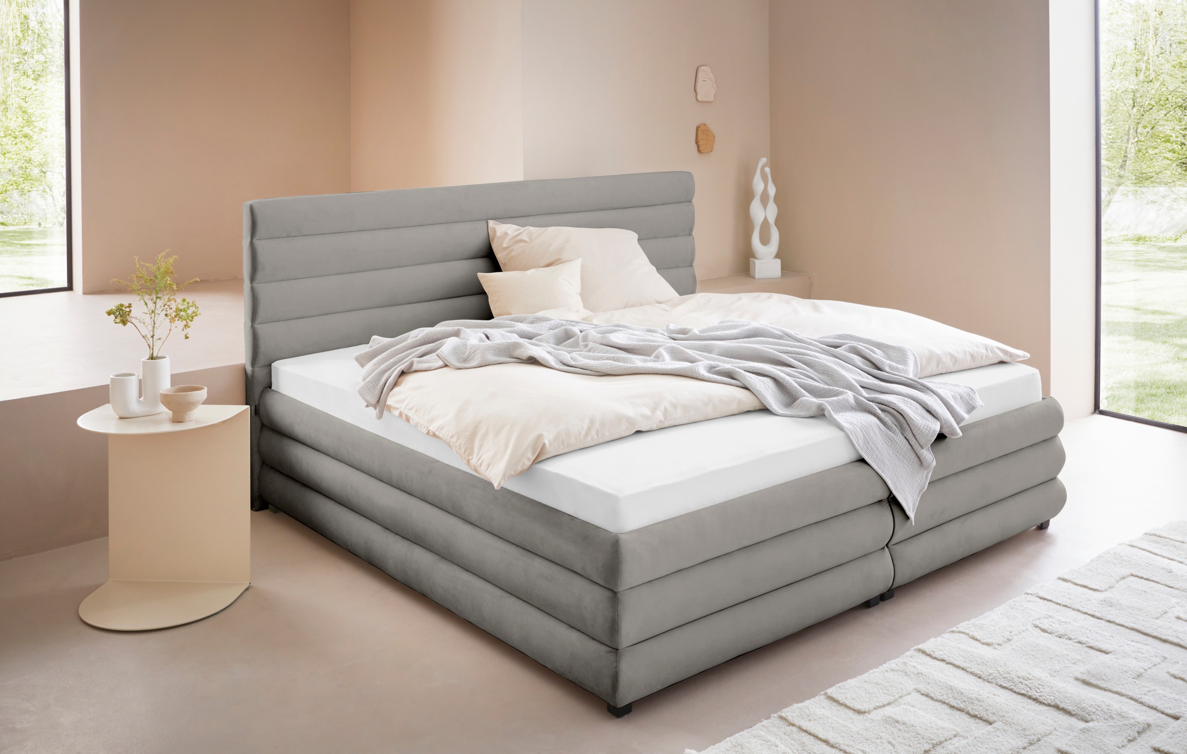 LeGer Home by Lena Gercke Polsterbett »Maylis«, wahlweise mit und ohne Matratze und Lattenrost, auch in 200cm Breite