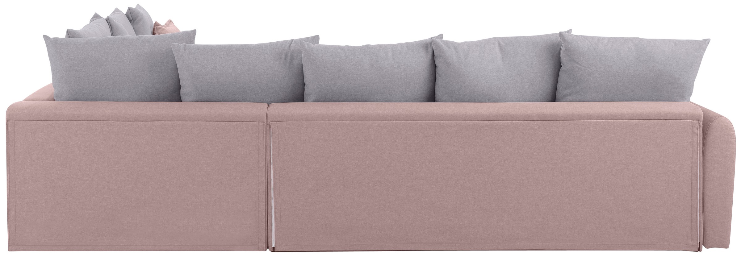 Home affaire Ecksofa »Fernando L-Form«, mit Boxspring: Dauerschlaffunktion durch Drehen und Zusammenschieben
