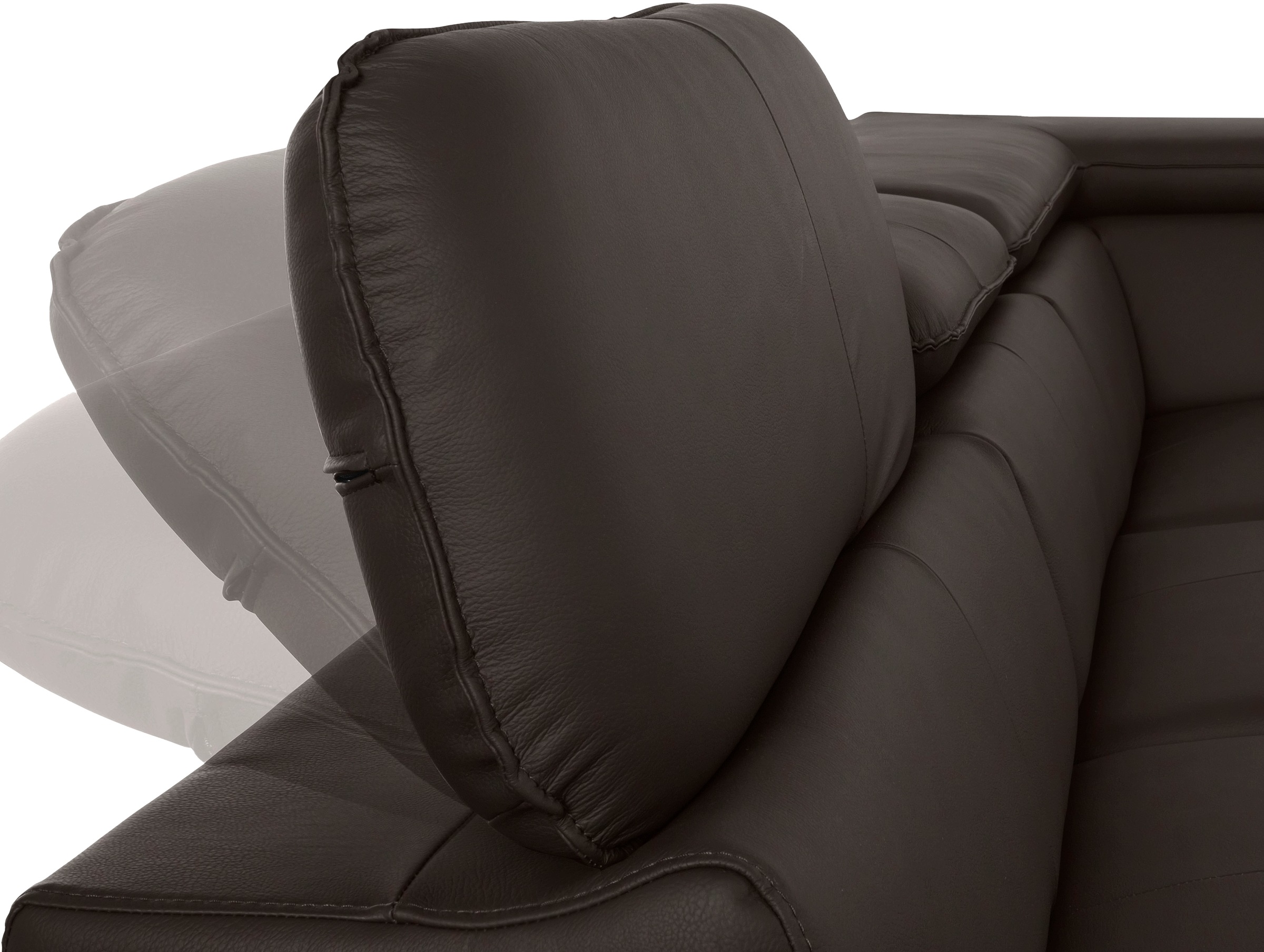 COTTA Ecksofa »Driver L-Form«, mit Kopfteilverstellung, wahlweise mit Bettfunktion & Bettkasten