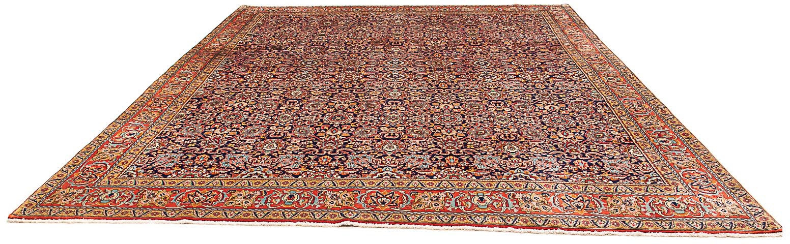 morgenland Wollteppich »Isfahan Medaillon 406 x 300 cm«, rechteckig, 6 mm H günstig online kaufen