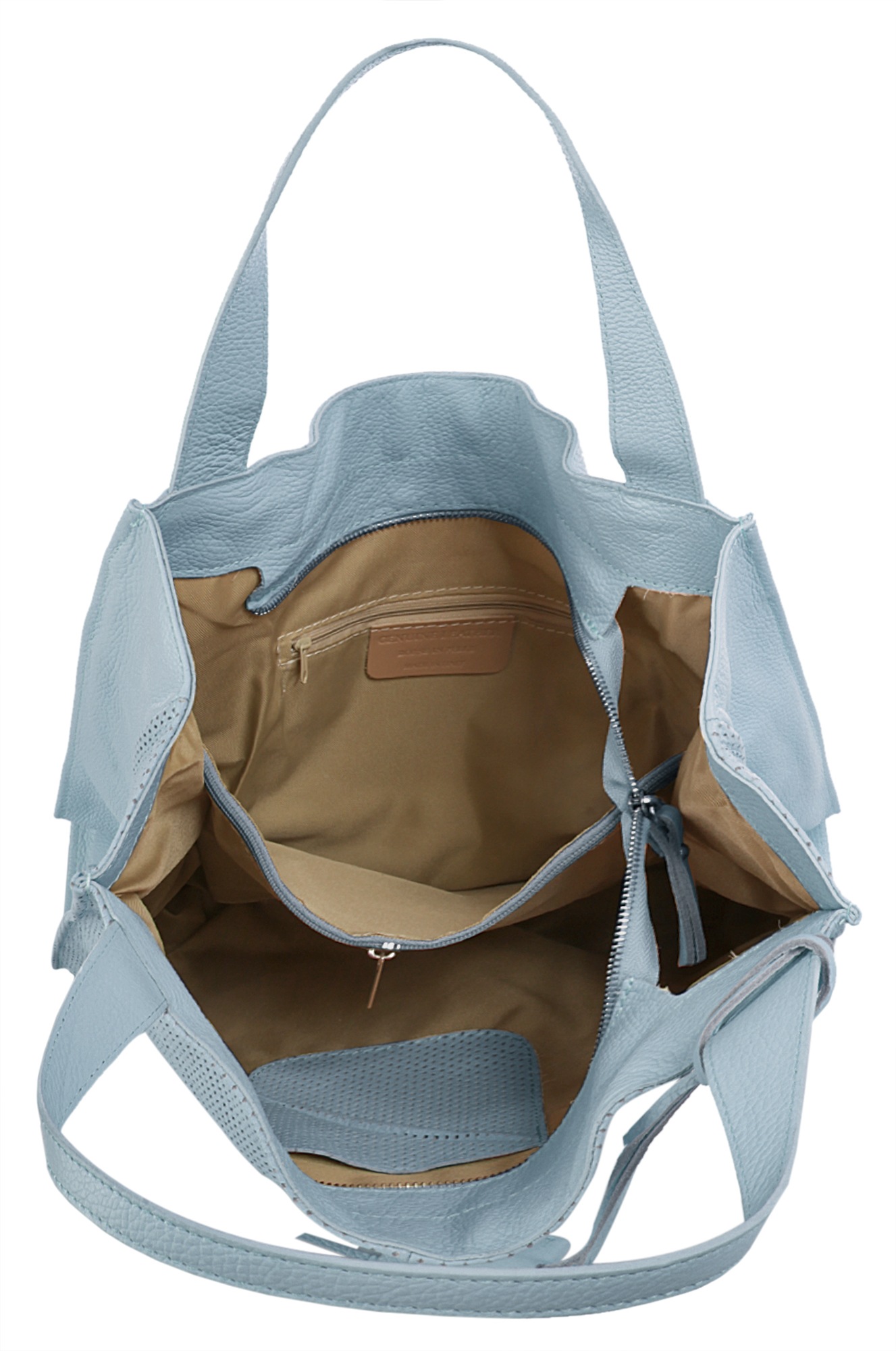 Cluty Shopper, echt Leder, Made in Italy