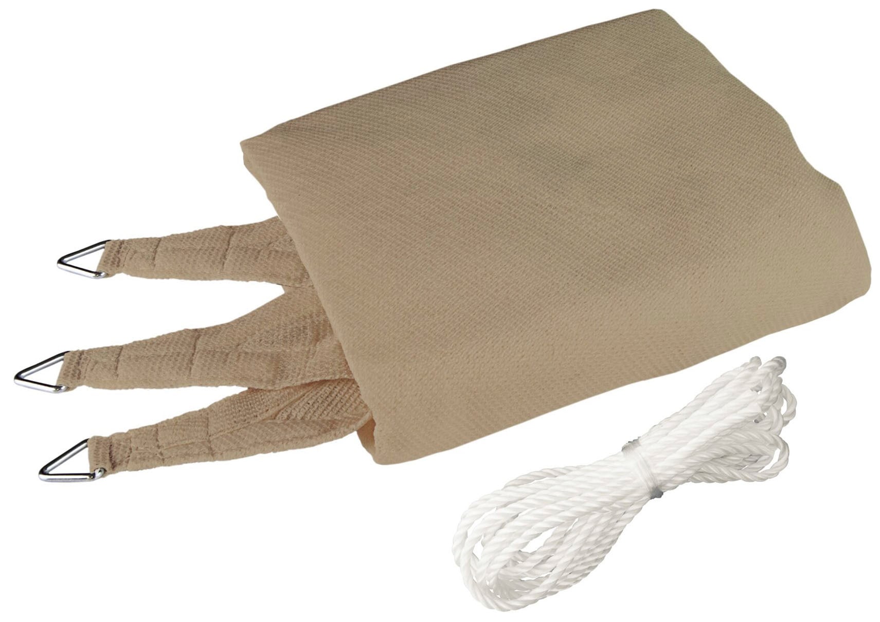 Windhager Sonnensegel »Capri Dreieck«, 4x4x4m, schilf