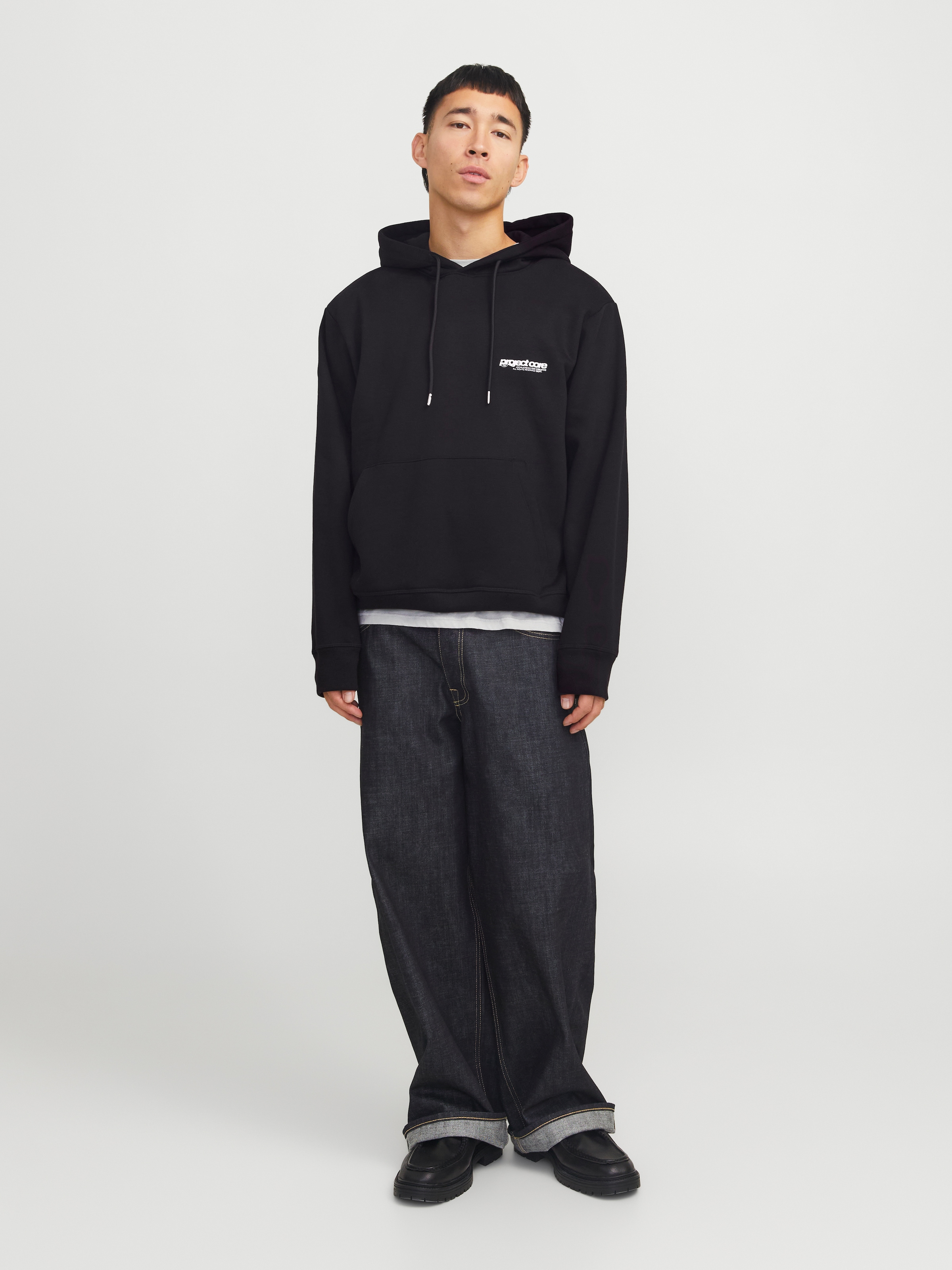Jack & Jones Kapuzensweatshirt »JCOUNION PRINT SWEAT HOOD NOOS«