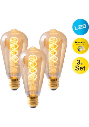 LED-Leuchtmittel »Dilly«, E27, 3 St., Warmweiß