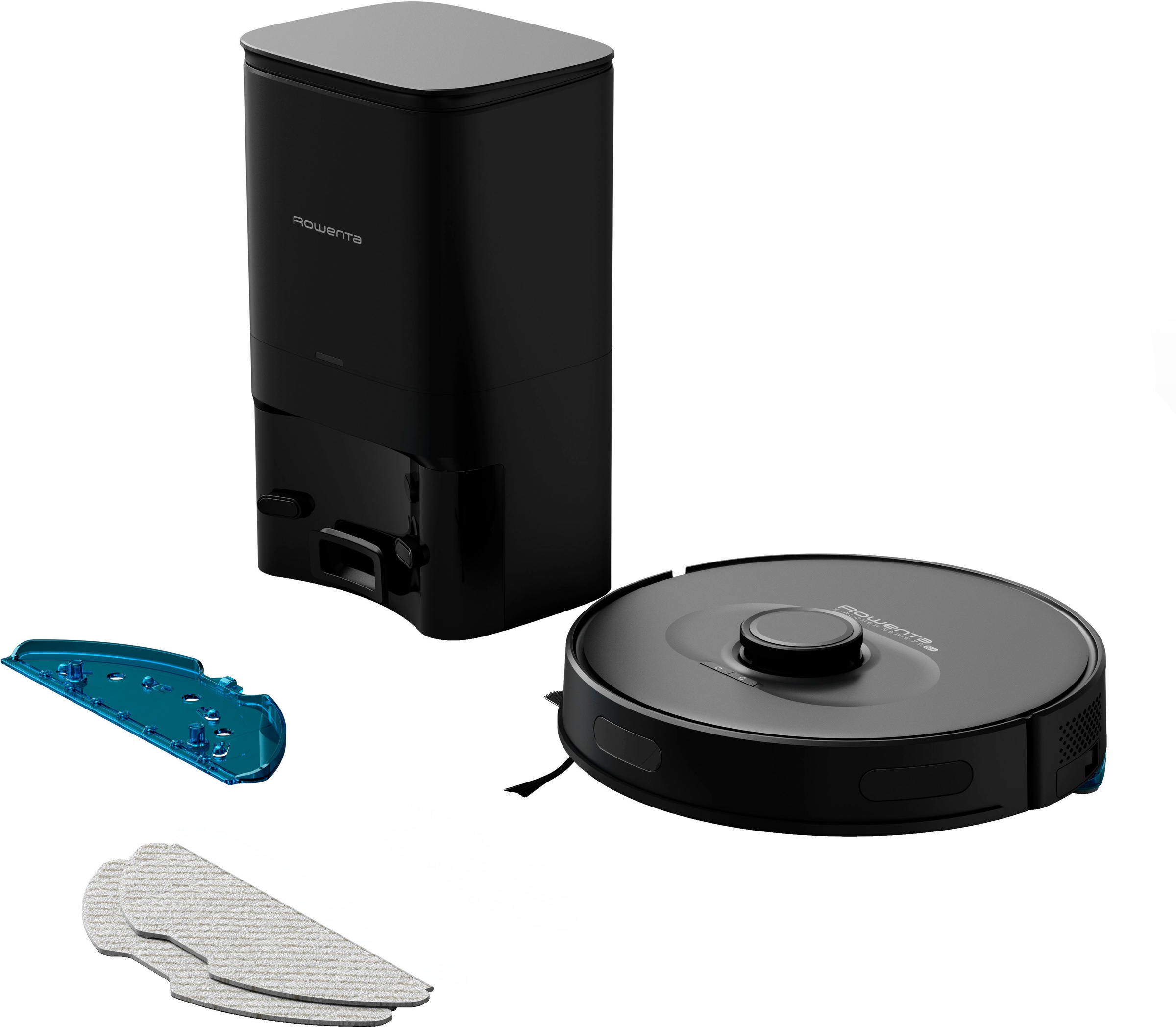 Rowenta Saugroboter »X-Plorer Serie 75+, 4in1 Saugroboter mit Wischfunktion, Absaugstation,«, Laser-Navigationssystem, 120 Min. Laufzeit, 0,26 L Kapazität, RR8585