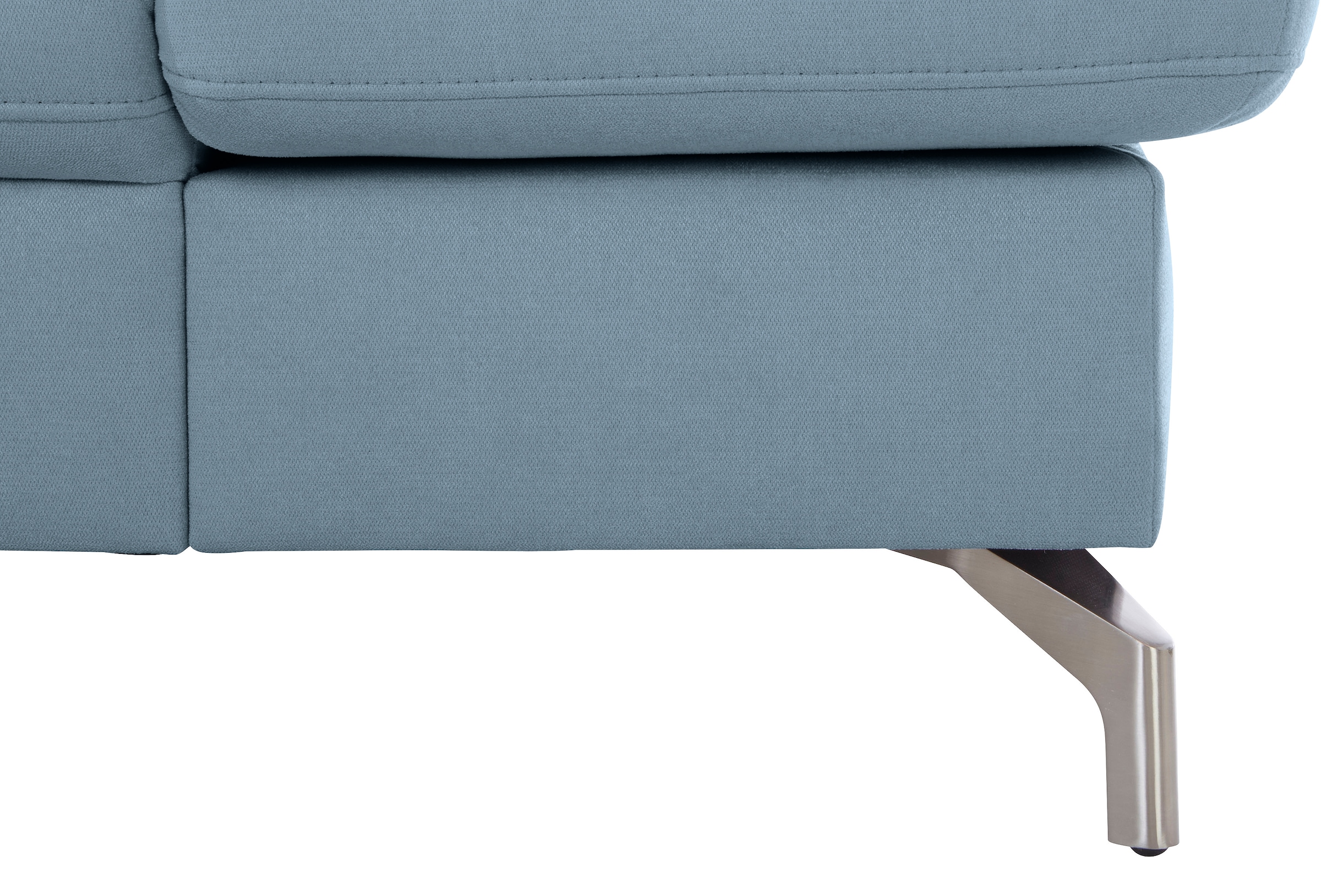 sit&more Ecksofa »Brisbane L-Form«, Fußhöhe 12 cm, inklusive Sitztiefen-, Armteil- und Kopfteilverstellung