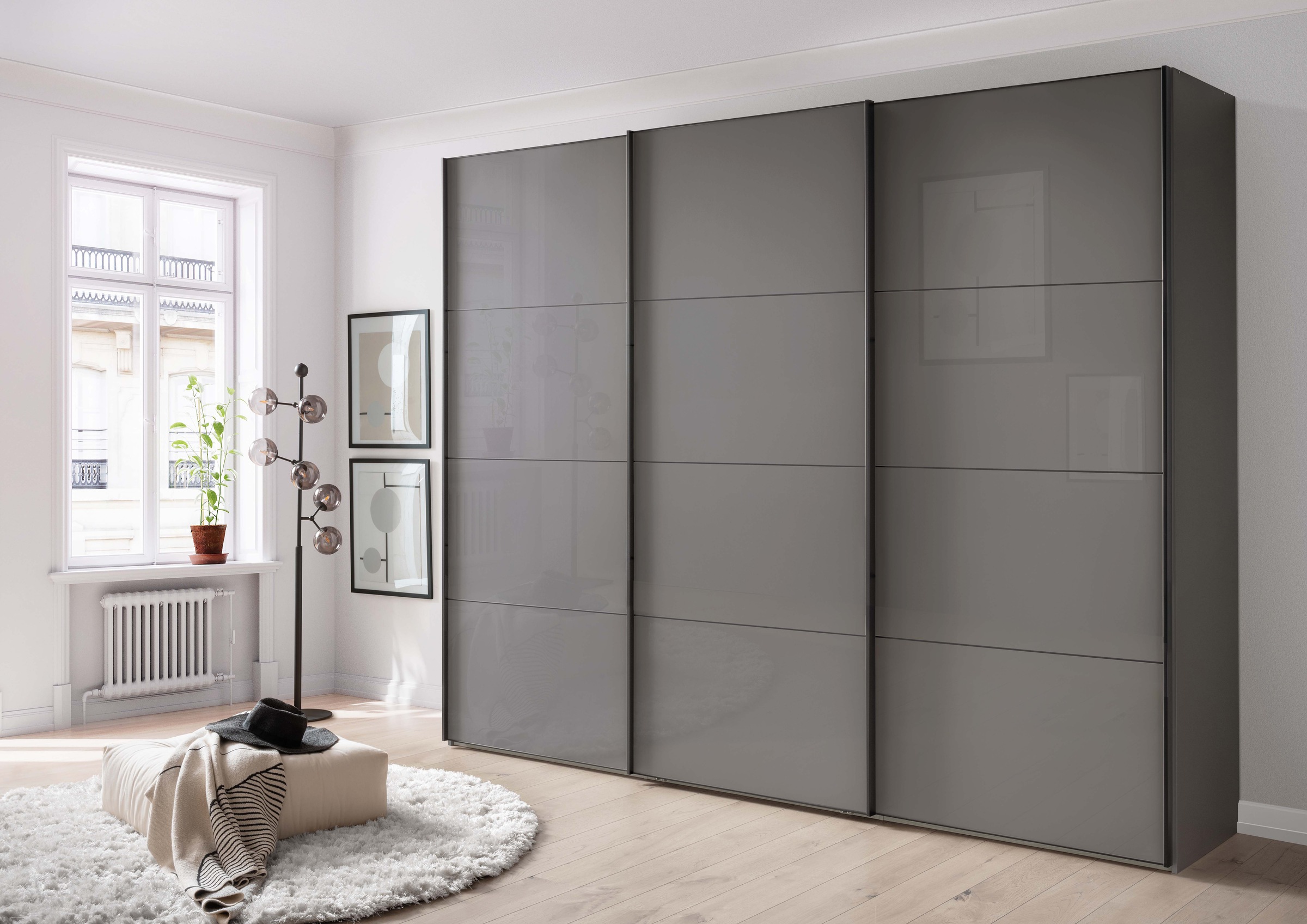 WIEMANN Schwebetürenschrank »Phoenix, Made in Germany, modernes Design, Hig günstig online kaufen