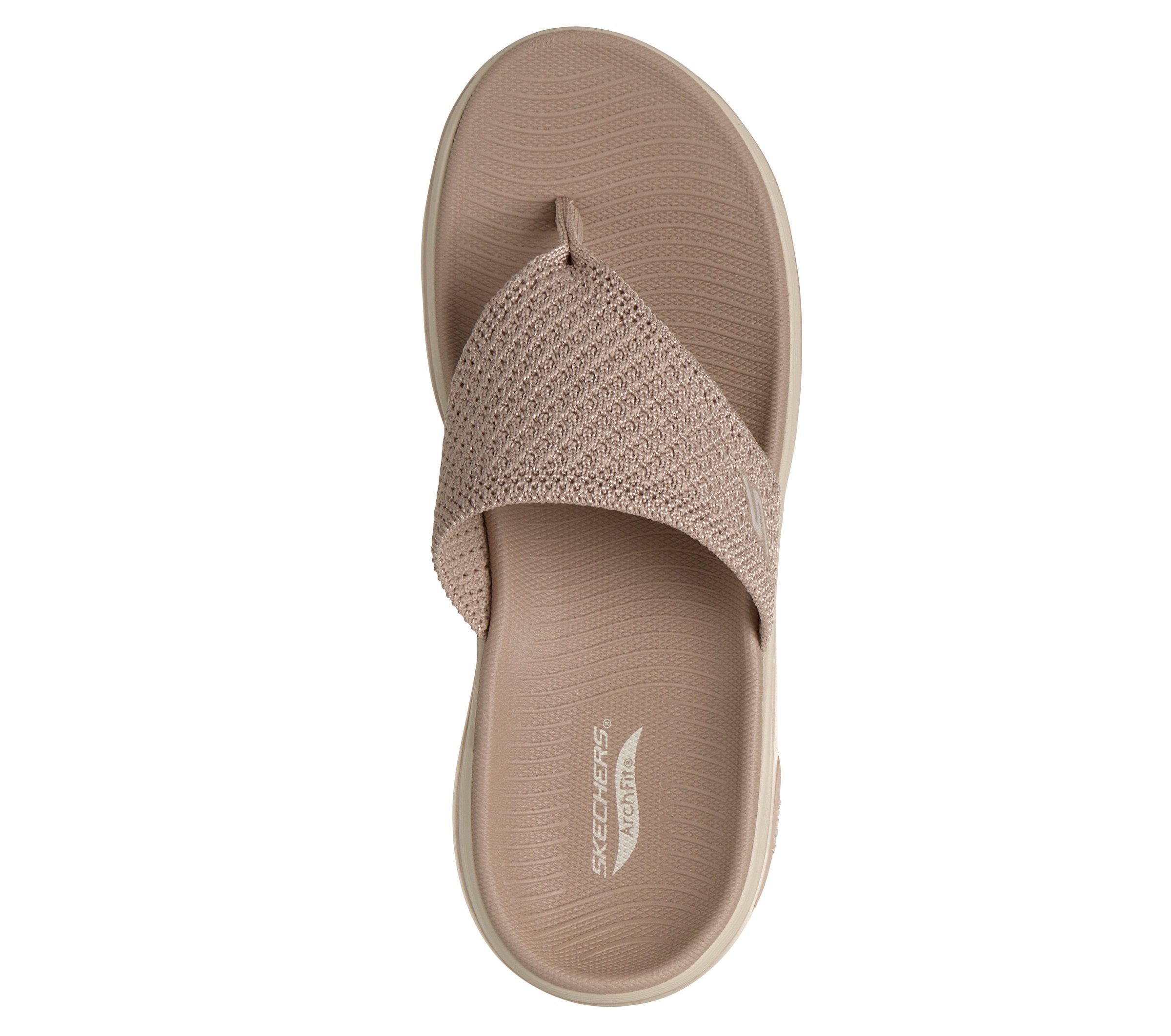 Skechers Zehentrenner »GO WALK ARCH FIT 2.0 SANDAL-CARRIE«  Sommerschuh, Strandschuh, Badeschuh mit Arch Fit