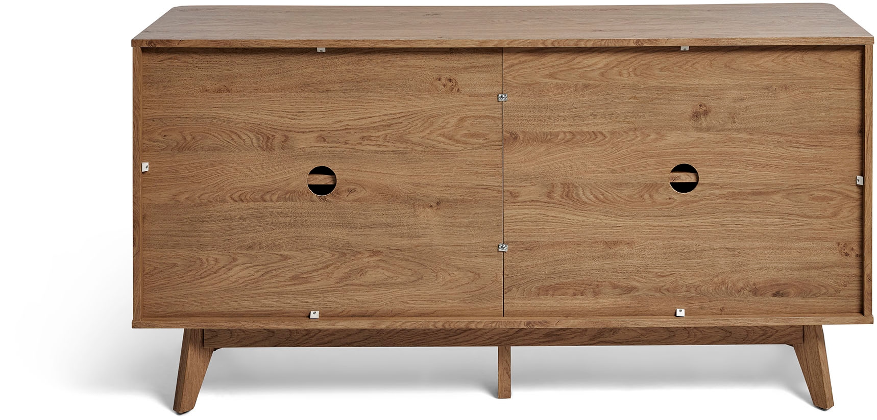 Jahnke Sideboard »WAVE SBS 145«, (1 St.), Retro-Stil, mit 2 Schiebetüren, ca. 148 cm