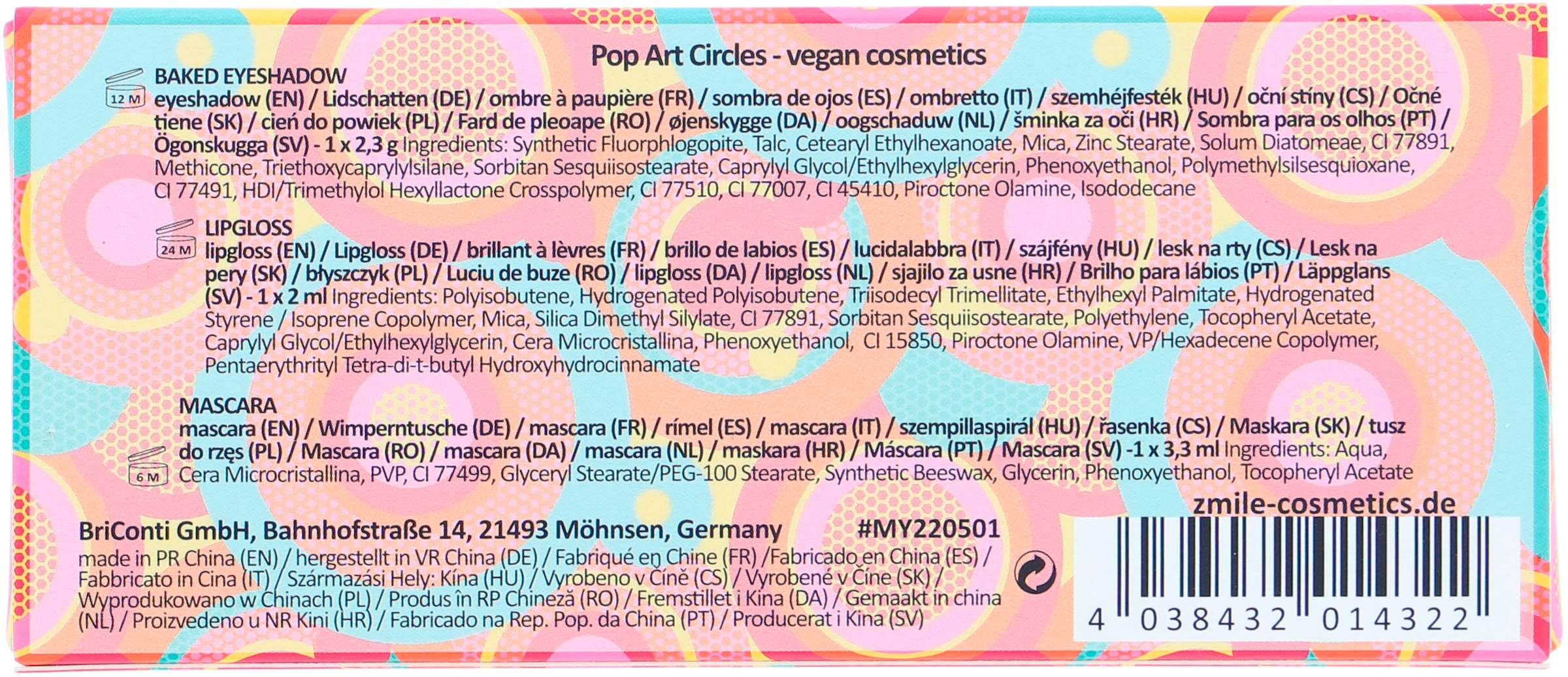 ESCADA Duft-Set »ESCADA Show Me Love + Geschenkbox 'Pop Art Circles'«