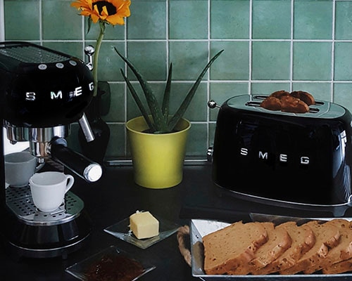 Smeg Toaster »TSF01BLEU«, für bestellen Scheiben, 950 W 2 im Online-Shop