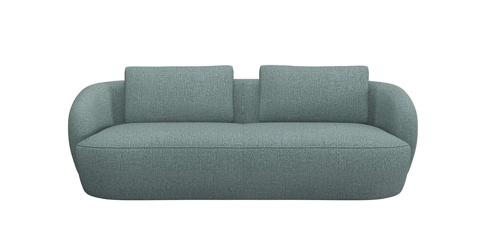 FLEXLUX 3-Sitzer »Torino, rund und bequem, Couch, Dreisitzer, OTTOs Choice« günstig online kaufen