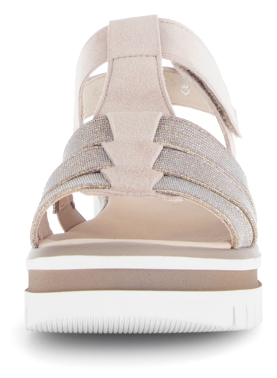 Gabor Sandalette, Plateau, Sommerschuh, Riemchensandale mit Best Fitting-Ausstattung