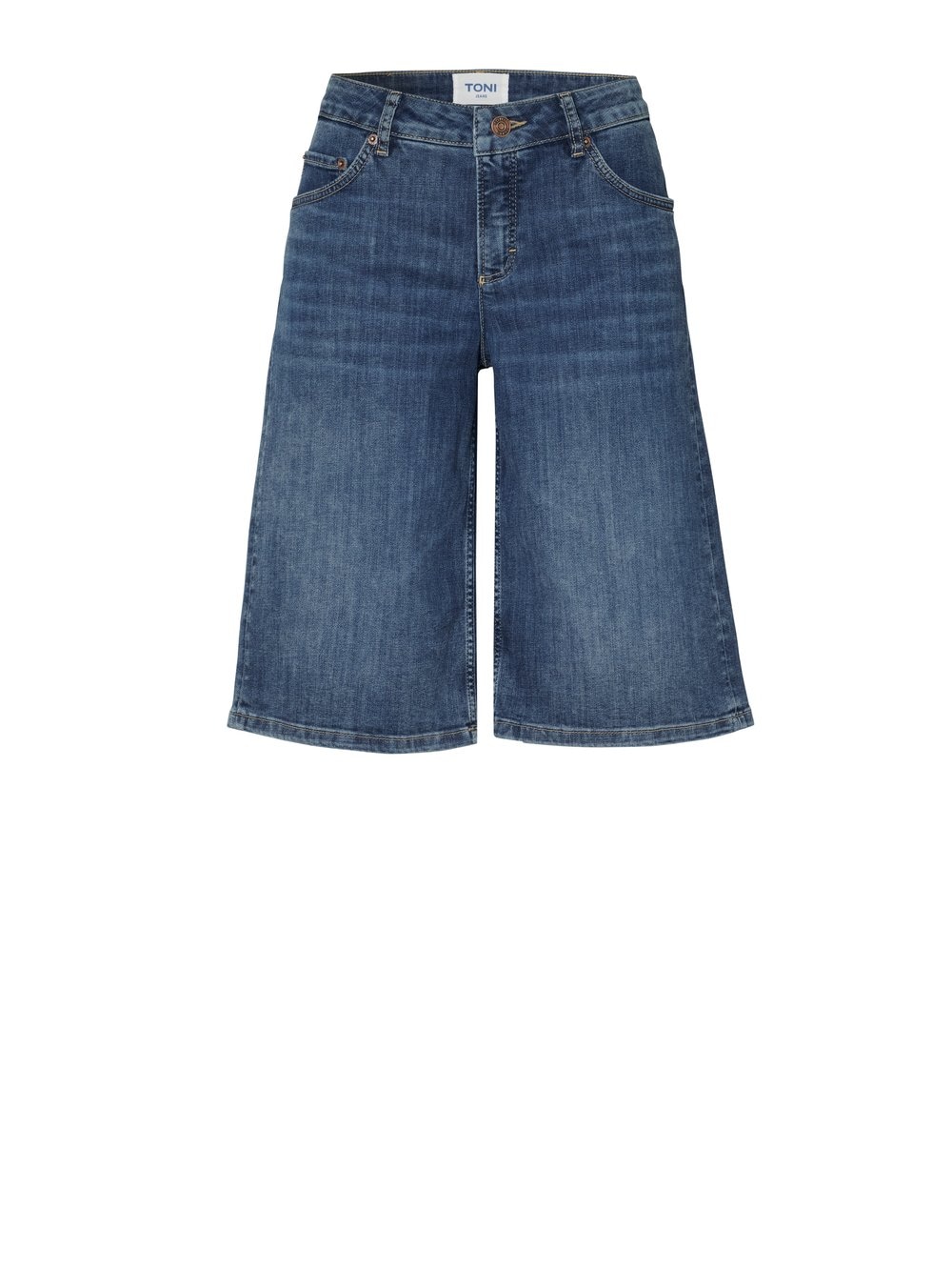 TONI Jeansbermudas aus softem Sommer-Denim