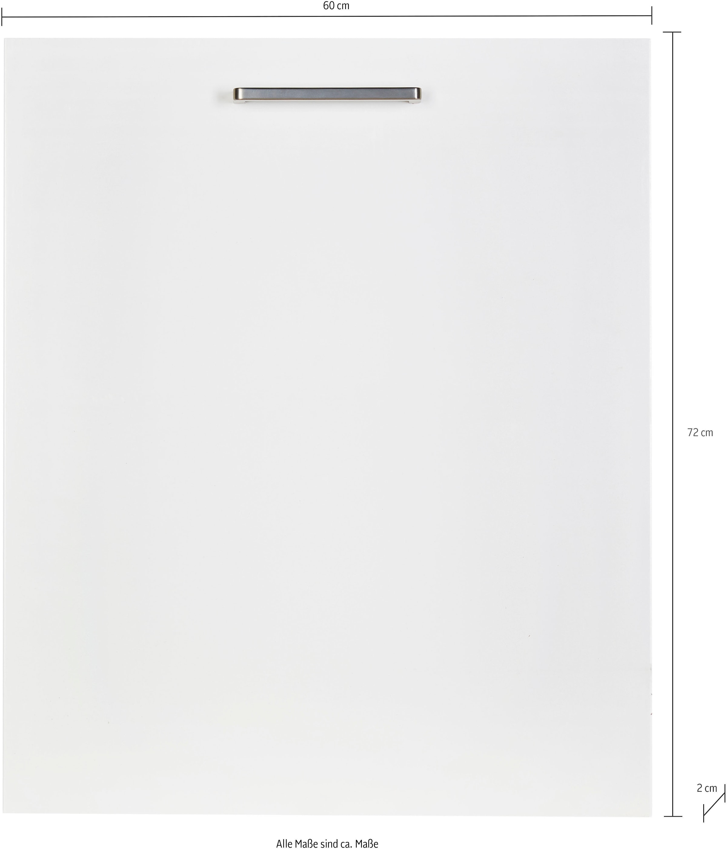 nobilia® Umbauschrank »"Touch", durchgehende Türfront für vollintegrierte Geschirrspüler,«, in den Breiten Breiten 45 und 60 cm