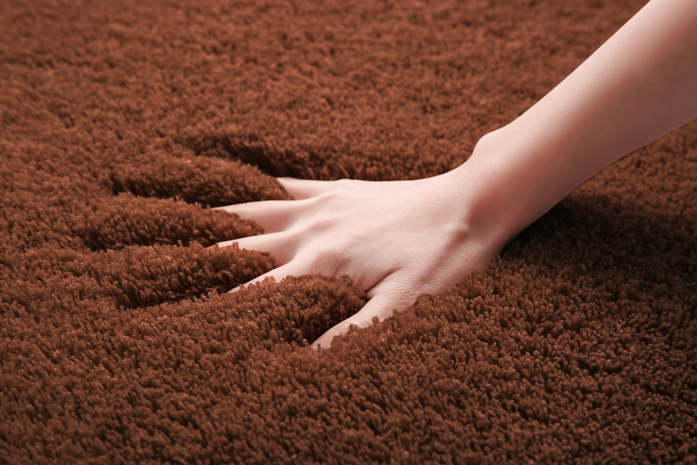 my home Badematte »Merida, Badvorleger, Badezimmer Teppich«, rutschhemmend beschichtet, fußbodenheizungsgeeignet-schnell trocknend-strapazierfähig, Badteppich, Uni Farben, rechteckig, rund & als 2-tlg. Set erhältlich