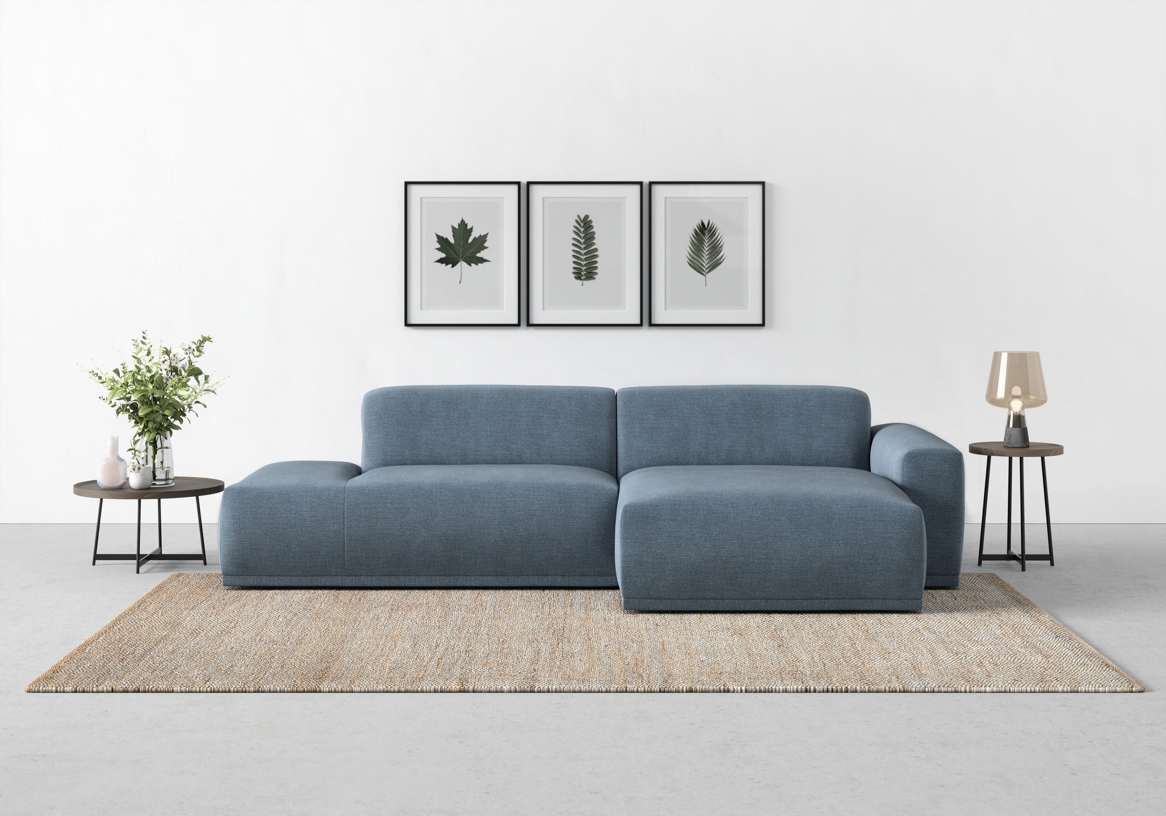 TRENDMANUFAKTUR Ecksofa »Braga, mit hochwertigem Kaltschaum, L-Form, in Cor günstig online kaufen