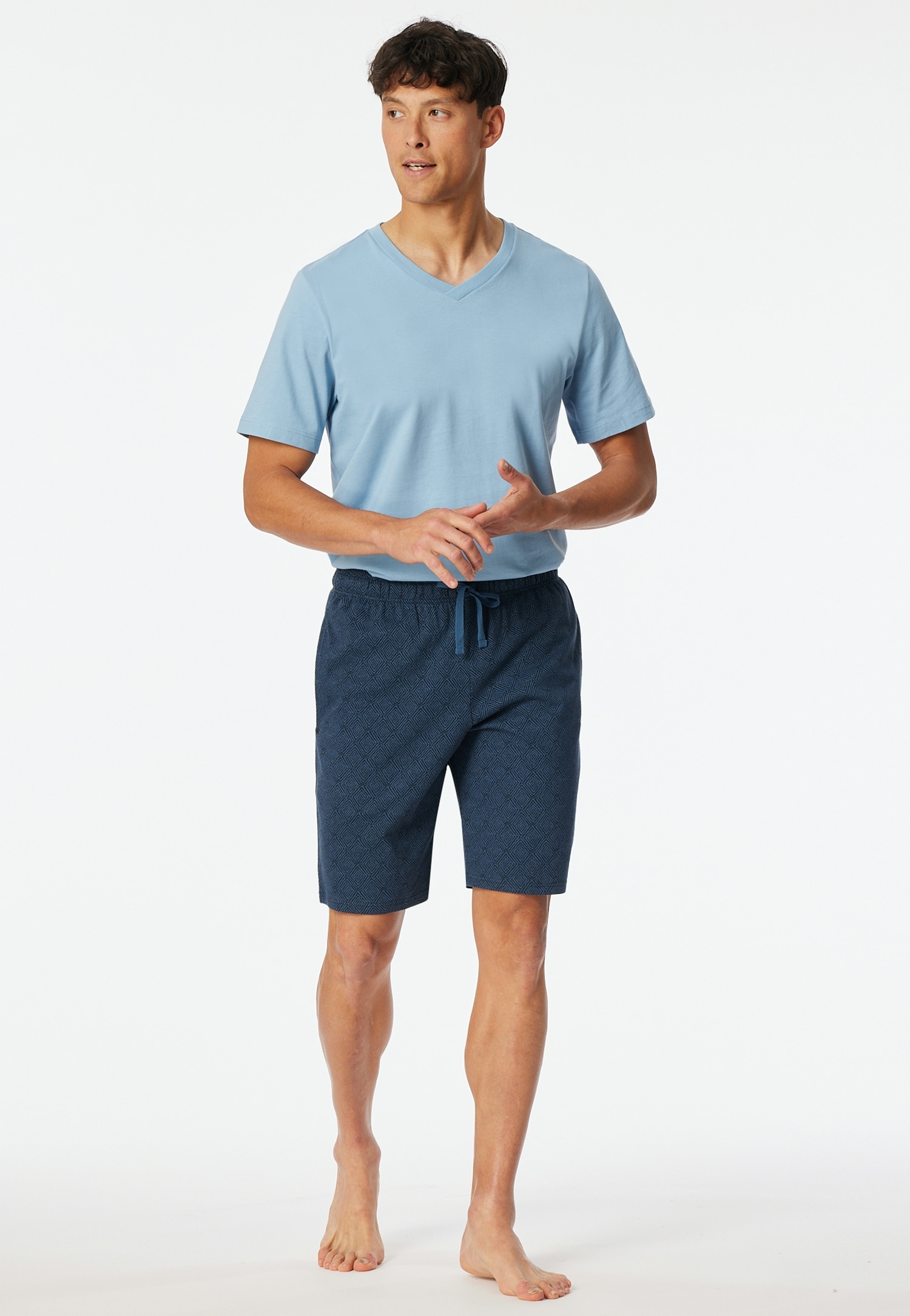Schiesser Bermudas »"Mix+Relax"«, mit seitlichen Taschen