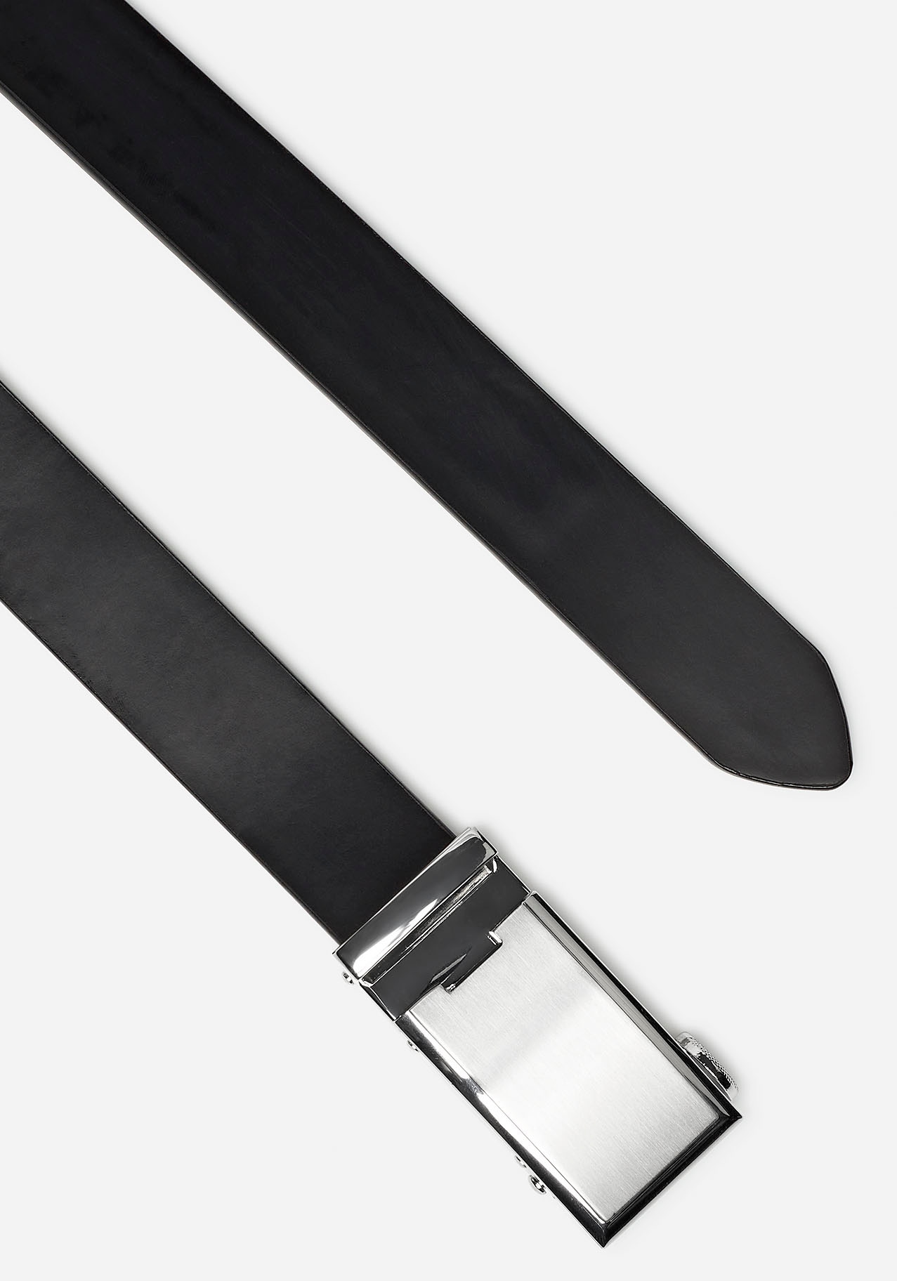 MONTI Ledergürtel, 3,5 cm breit, Klassisch-Business, Automatikschließe