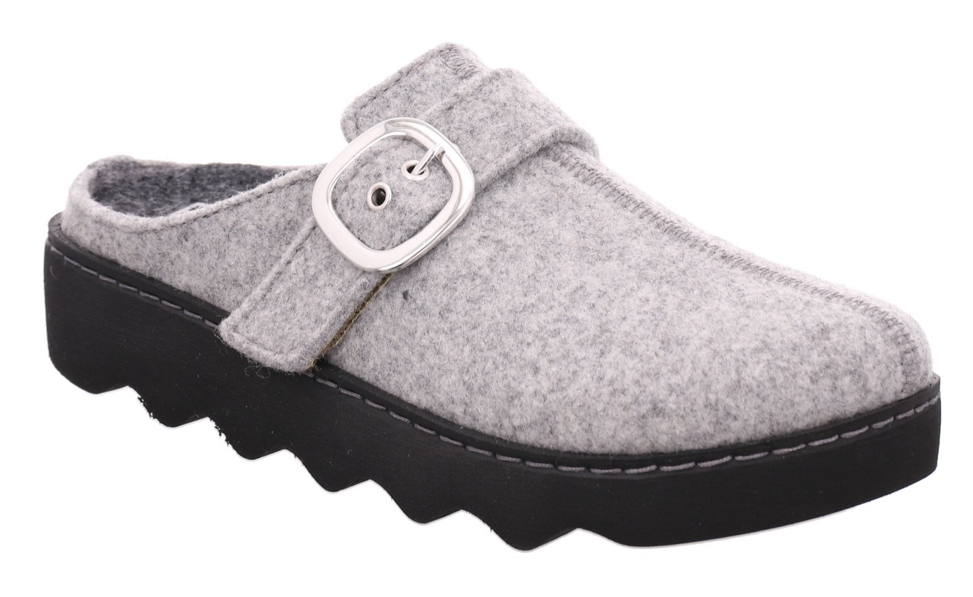 Rohde Pantoffel »FOGGIA«  Hausschuh, Schlappen, Clog mit Plateausohle