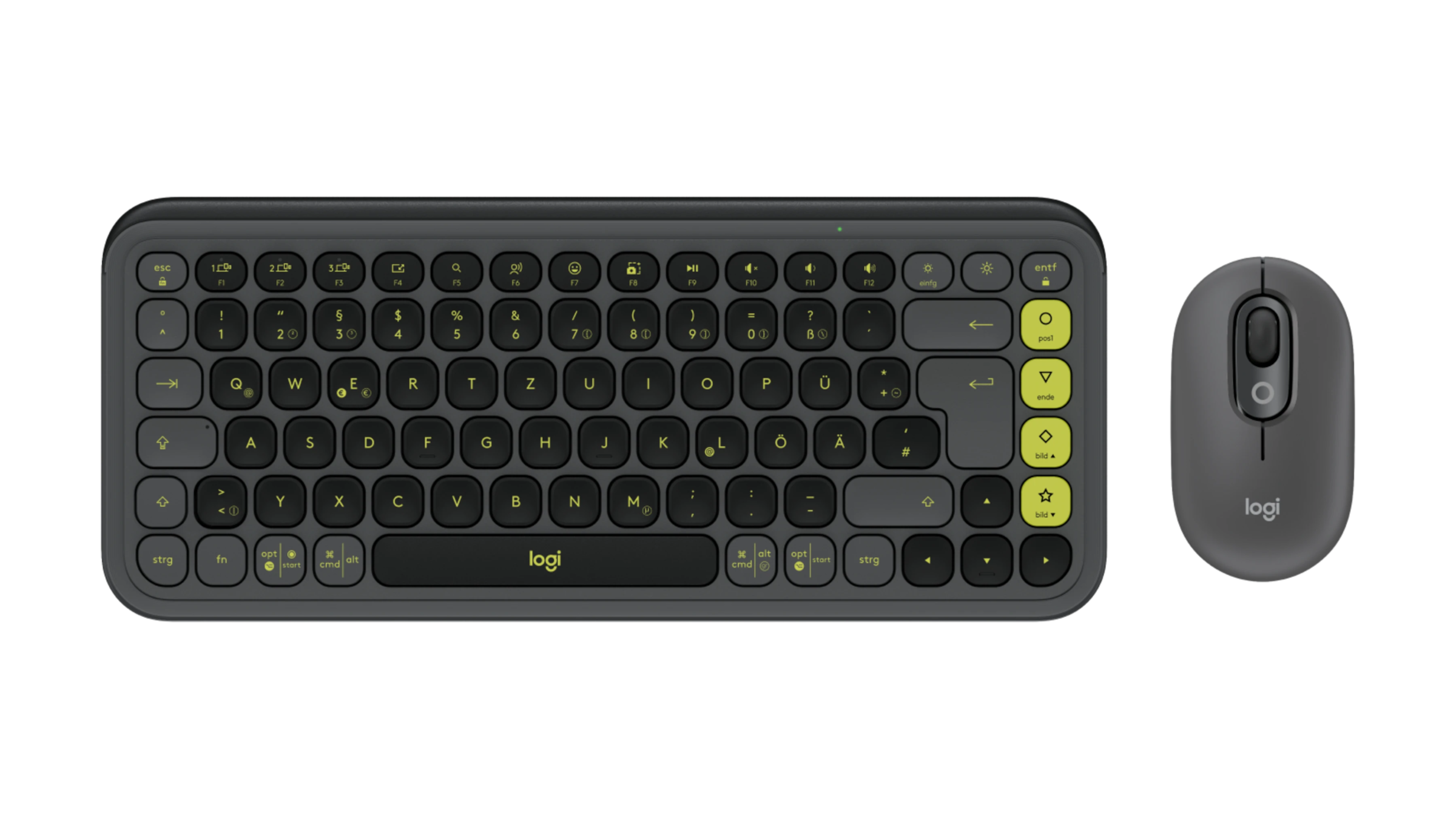 Gaming-Tastatur »POP ICON COMBO - GRAPHITE - DEU - CENTRAL-419«, Hergestellt aus...