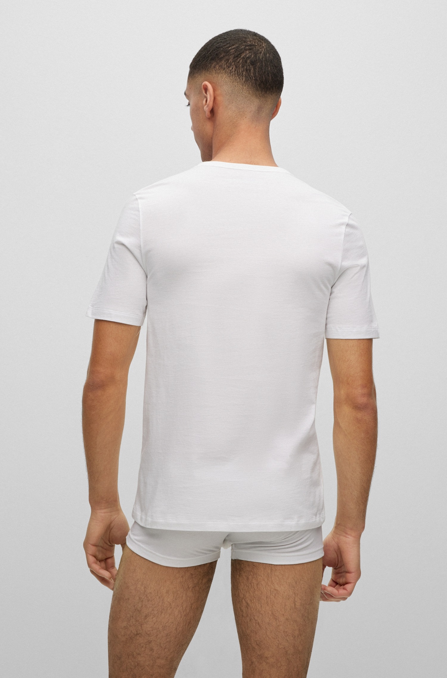 T-Shirt „RN TRIPLET P“, (3 tlg.), Gr. M (50), weiß
