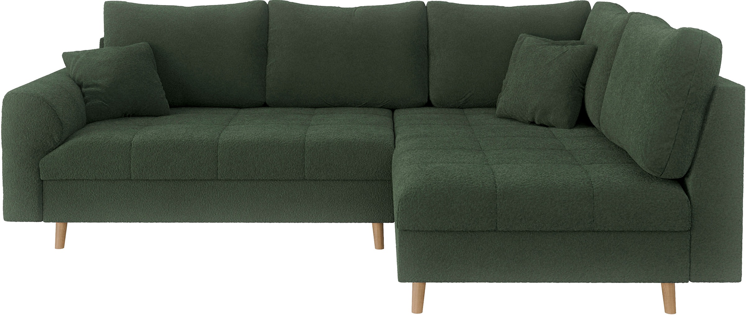 Home affaire Ecksofa »CHARRE L-Form mit Ottomane, Maße B/T/H: 231/161/81 cm günstig online kaufen