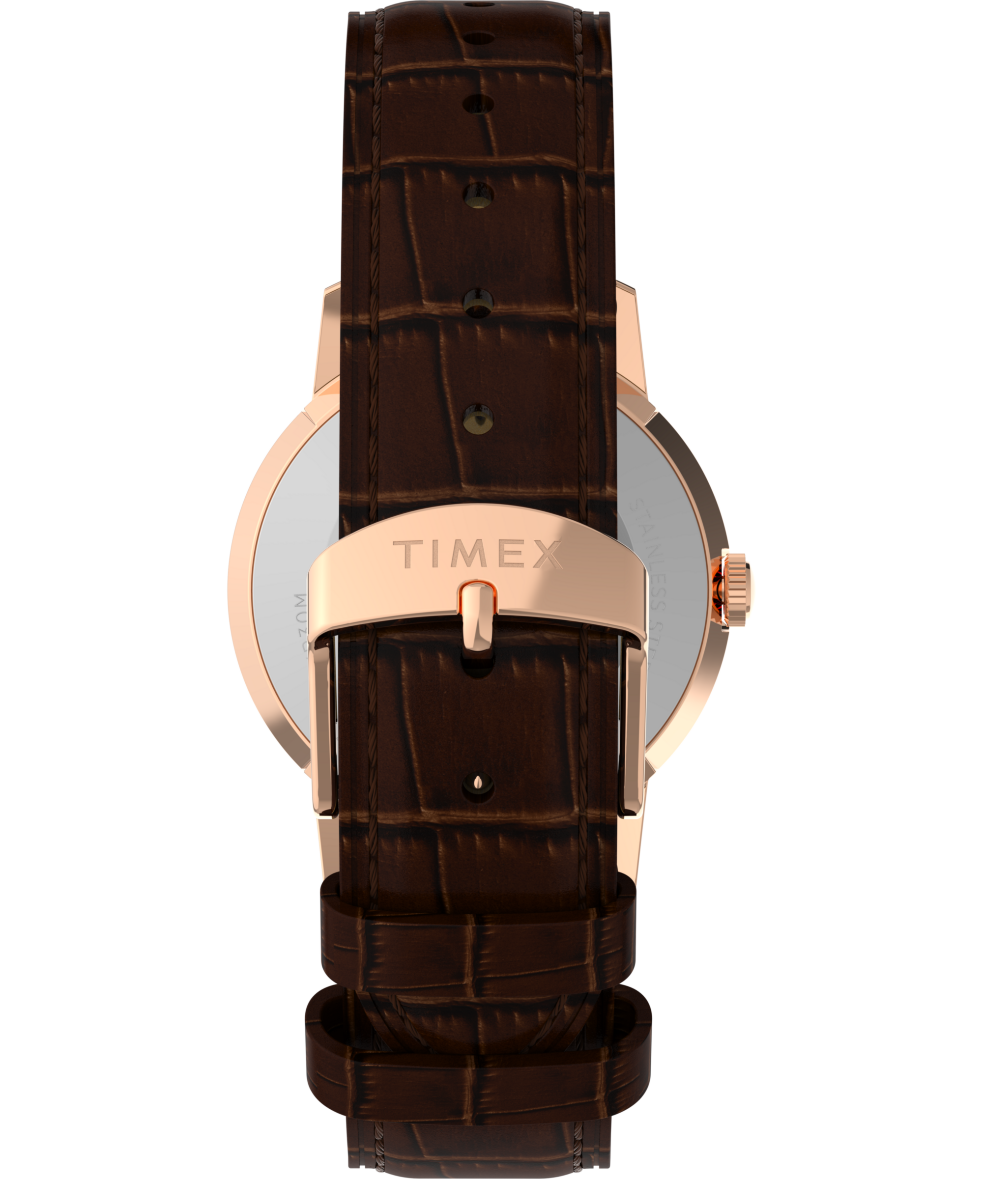 Timex Quarzuhr »MARLIN«, Armbanduhr, Damenuhr, Lederarmband, Leuchtzeiger
