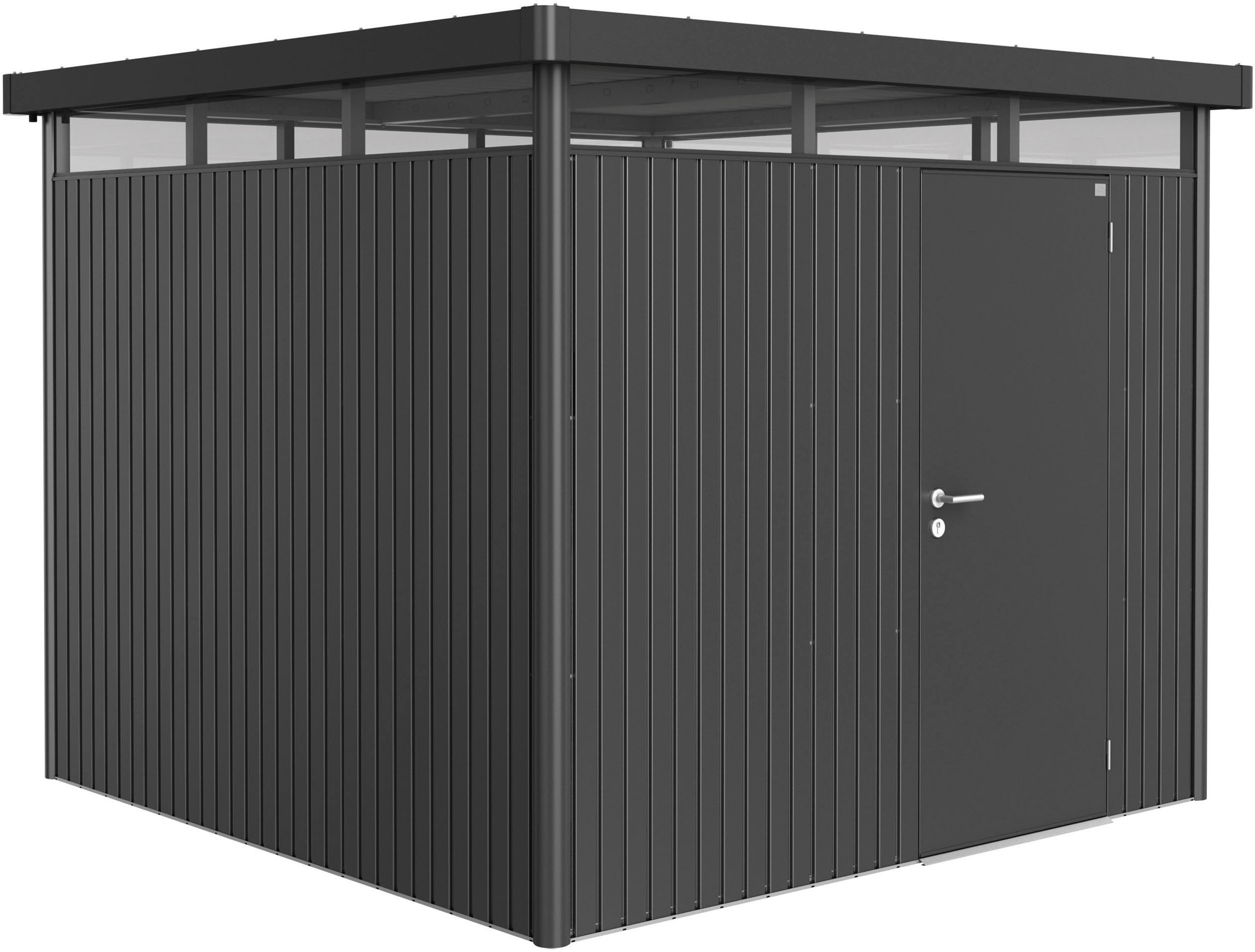 BIOHORT Gerätehaus »HighLine Gr. H4« quarzgrau-metallic dunkelgrau