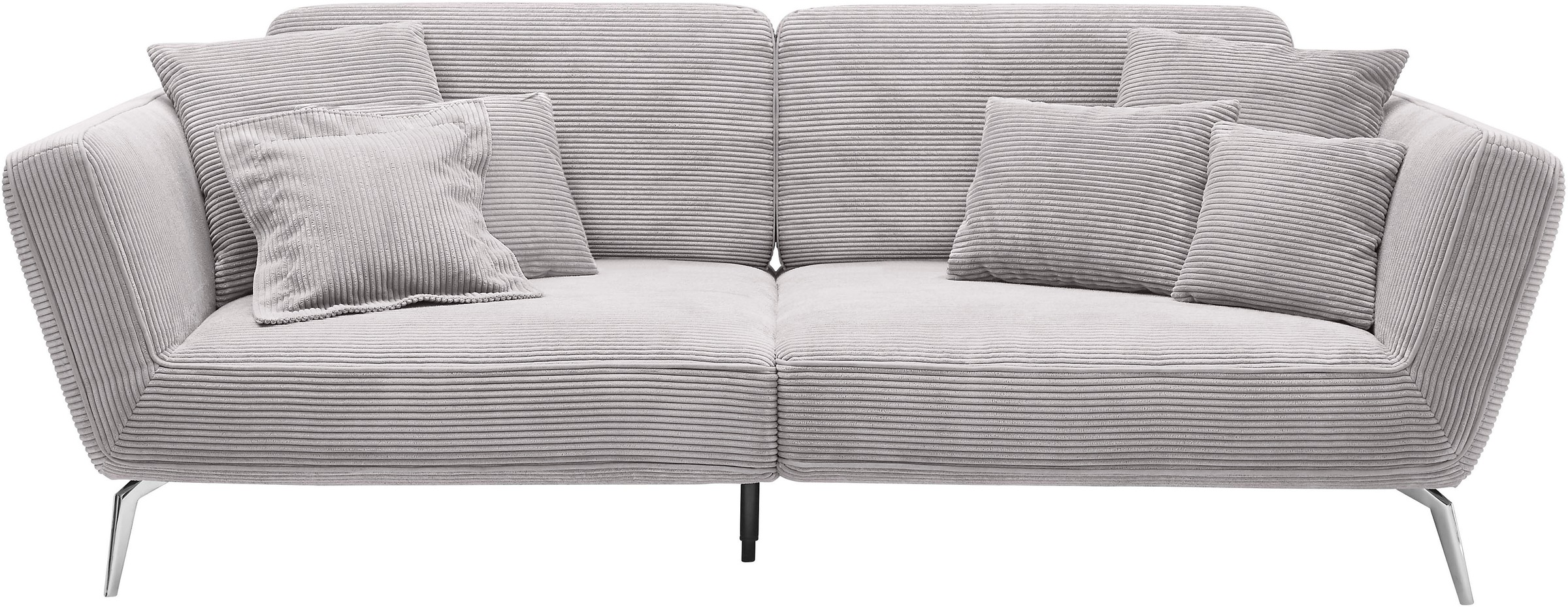 set one by Musterring Big-Sofa »SO 4500«, Füße chromfarben, wahlweise mit K günstig online kaufen