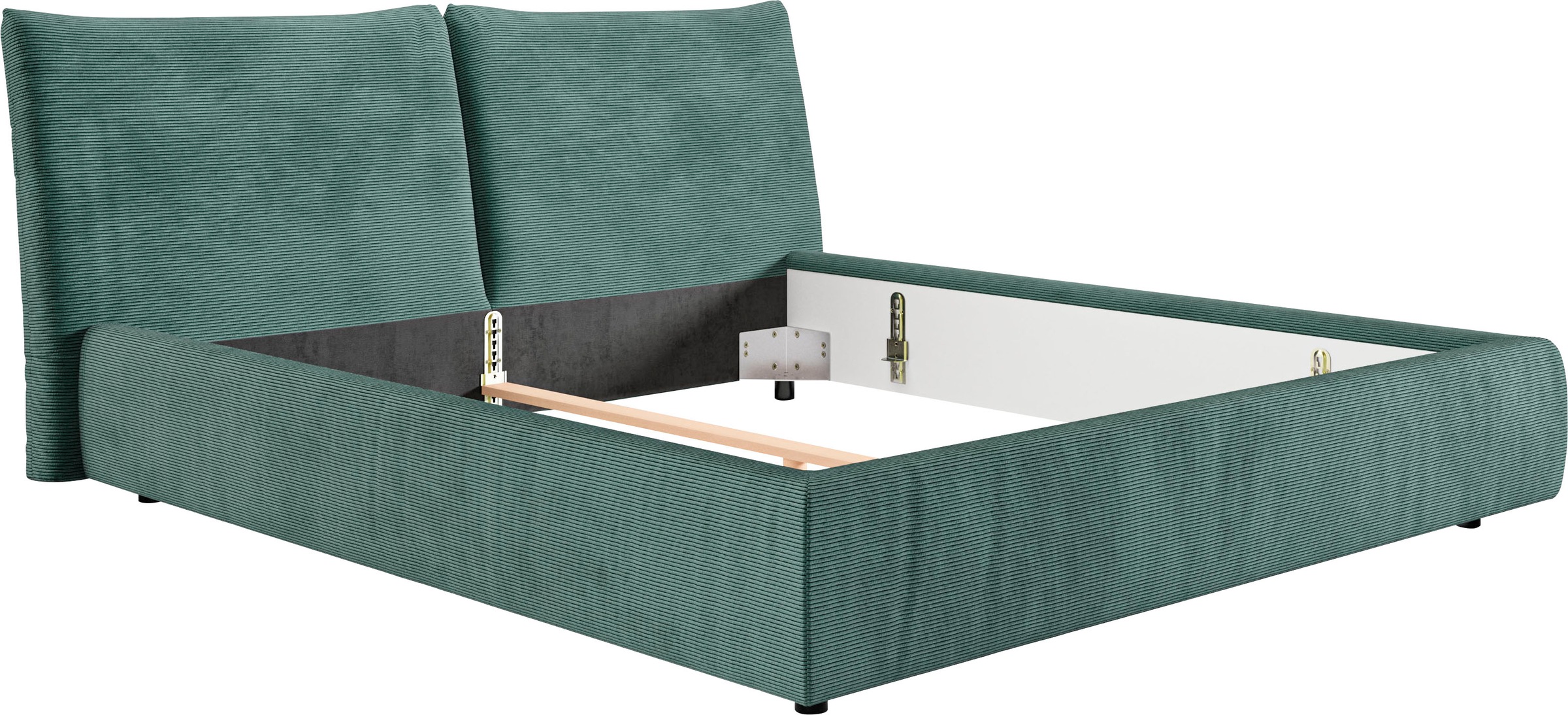 PLACES OF STYLE Polsterbett "Priora in 4 Breiten bis 200cm" auch in NaturLE günstig online kaufen