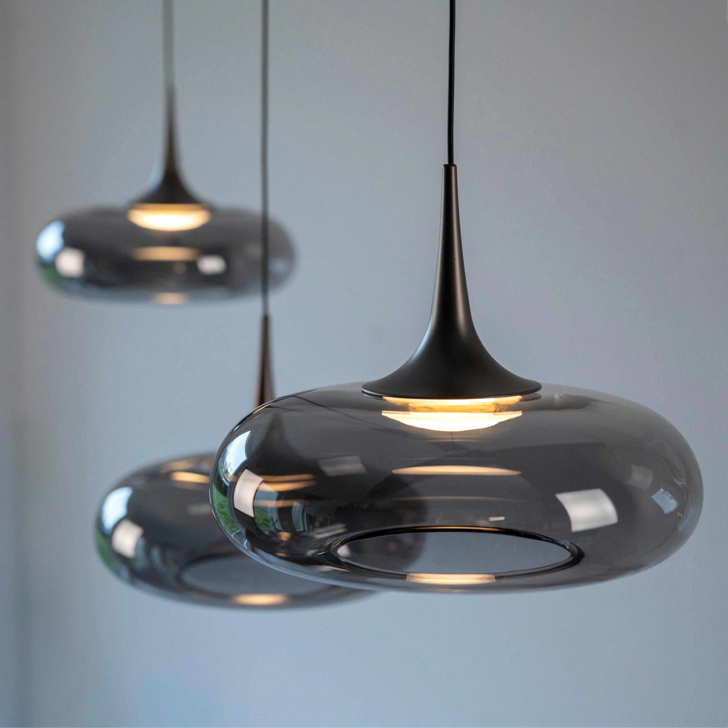 SCHÖNER WOHNEN-Kollektion LED Pendelleuchte »POSH« LED-Board 1 Stk. Warmweiß SCHÖNER WOHNEN Kollektion, SimplyDim, Memoryfunktion, Comfort-Lift