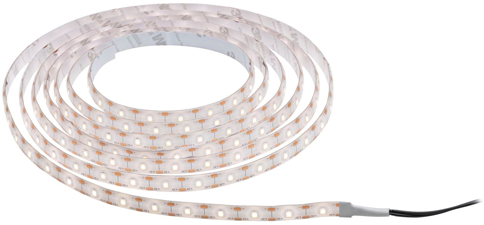 Paulmann LED-Streifen »Solar mit Dämmerungssensor IP44 3m 2700K 0,3W Schwarz« 1 Stk.-flammig