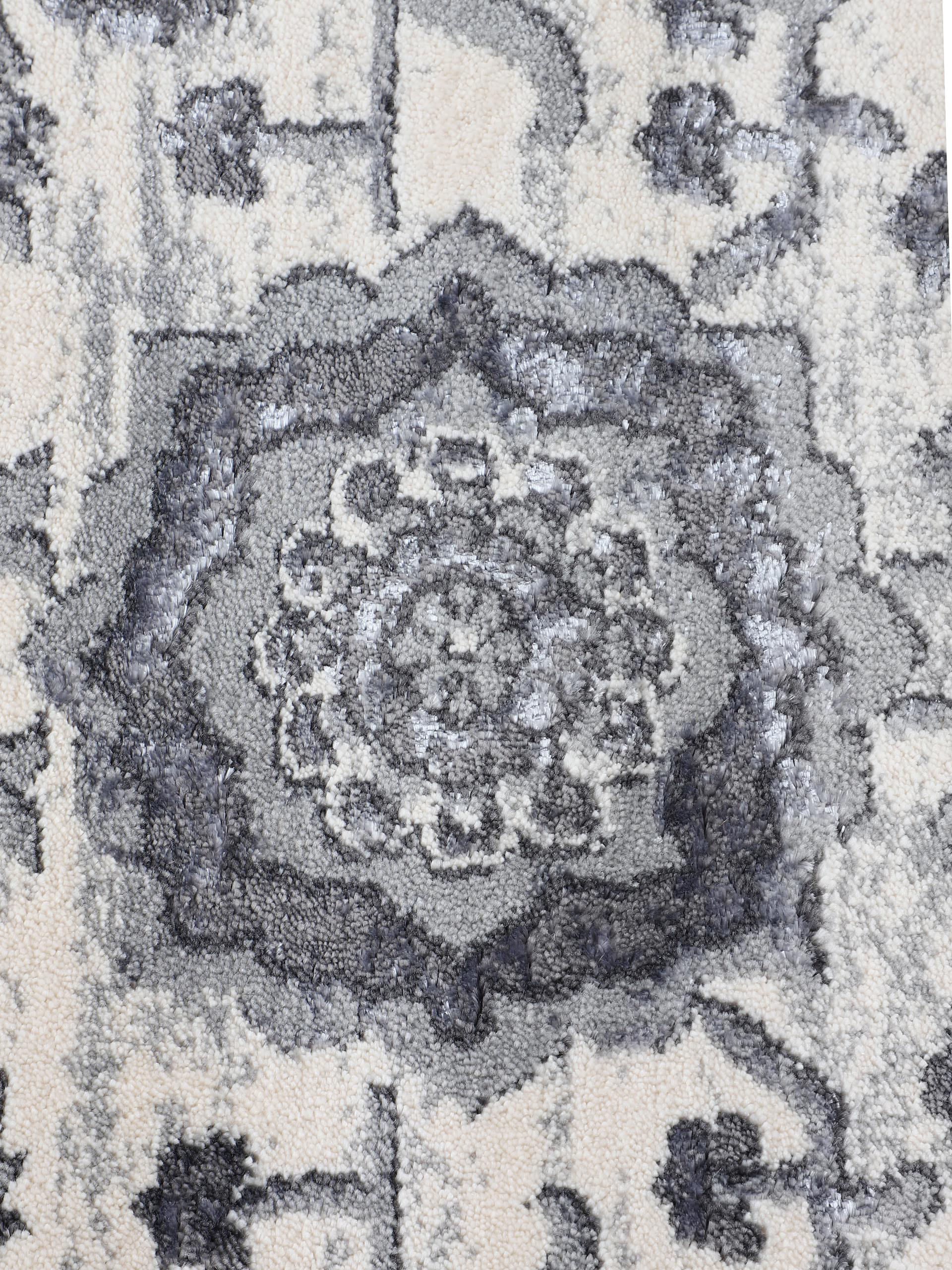 carpetfine Teppich »Holy«, rechteckig, 8 mm Höhe, Vintage-Seiden-Optik, Wohnzimmer