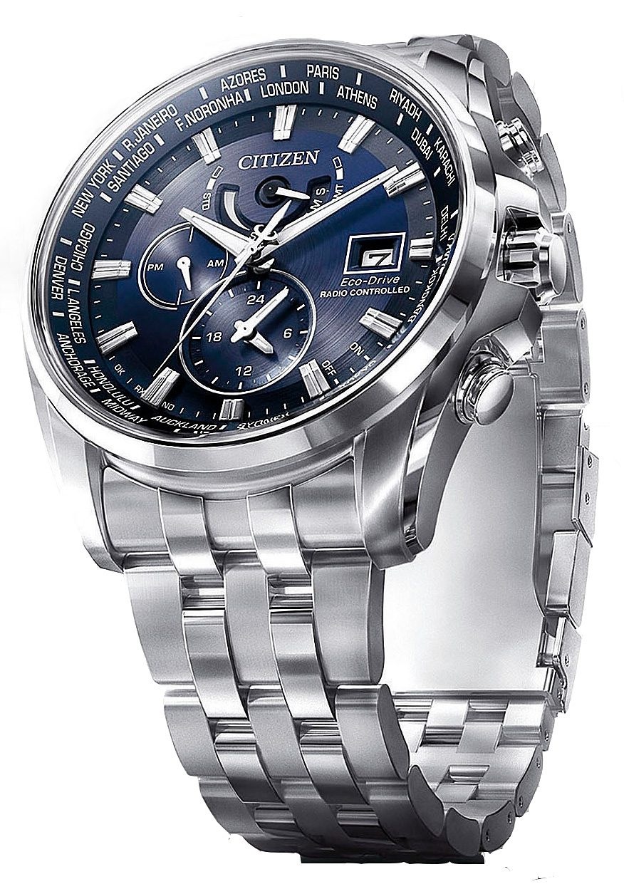 Citizen Funk-Multifunktionsuhr, Armbanduhr, Herrenuhr, Solar, bis 20 bar wa günstig online kaufen