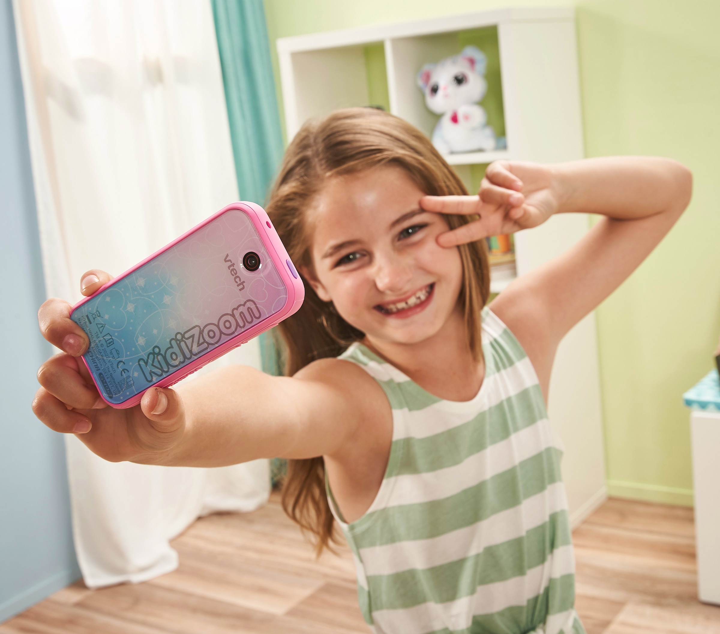Vtech® Kinderkamera »KidiZoom Snap Touch pink«, im coolen Smartphone-Format