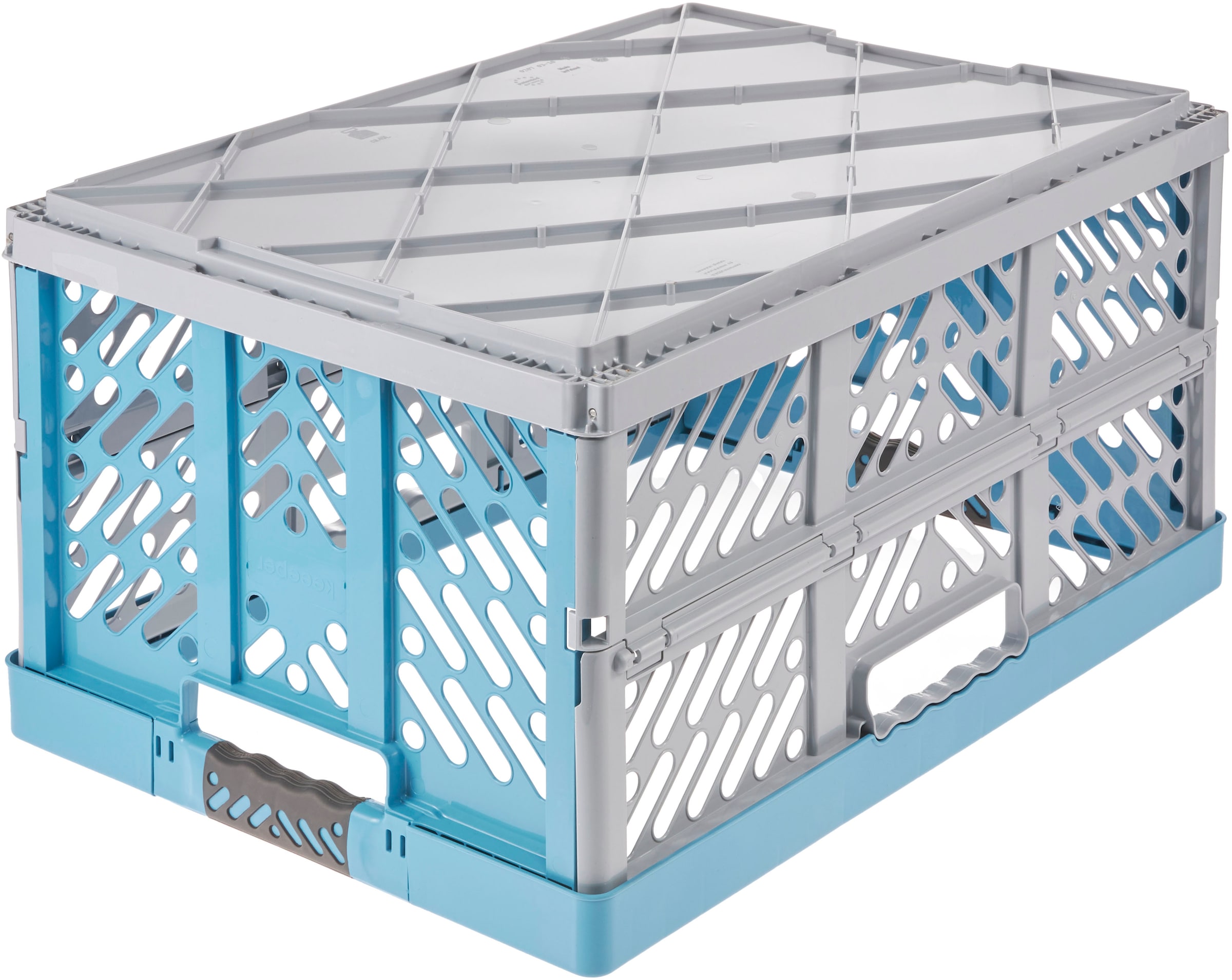 keeeper Klappbox »ben eco, Profi-Klappbox mit Softgriffen, 54 x 37 x 28 cm, 45 l« Soft-Touch-Griffe, zusammenklappbar