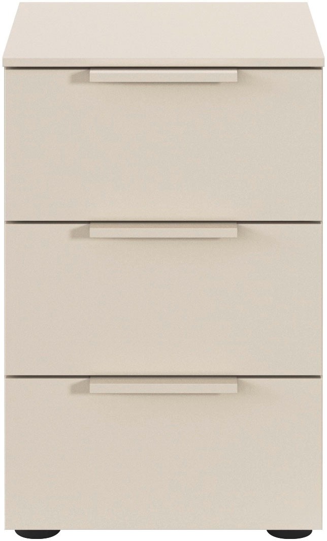 LeGer Home by Lena Gercke Nachtkommode »Nachttisch Nachtschrank Nachtkonsole SERINA eleganter Eyecatcher« mit 3 Schubkästen sowie hochwertigen Metallgriffen MADE IN GERMANY
