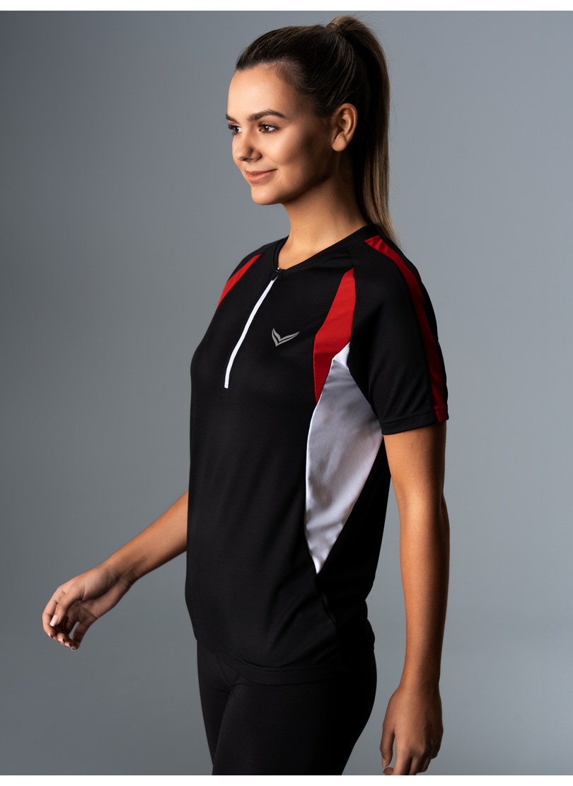 Trigema T-Shirt »TRIGEMA Fahrradtrikot aus atmungsaktivem COOLMAX®-Material«, (1 tlg.)