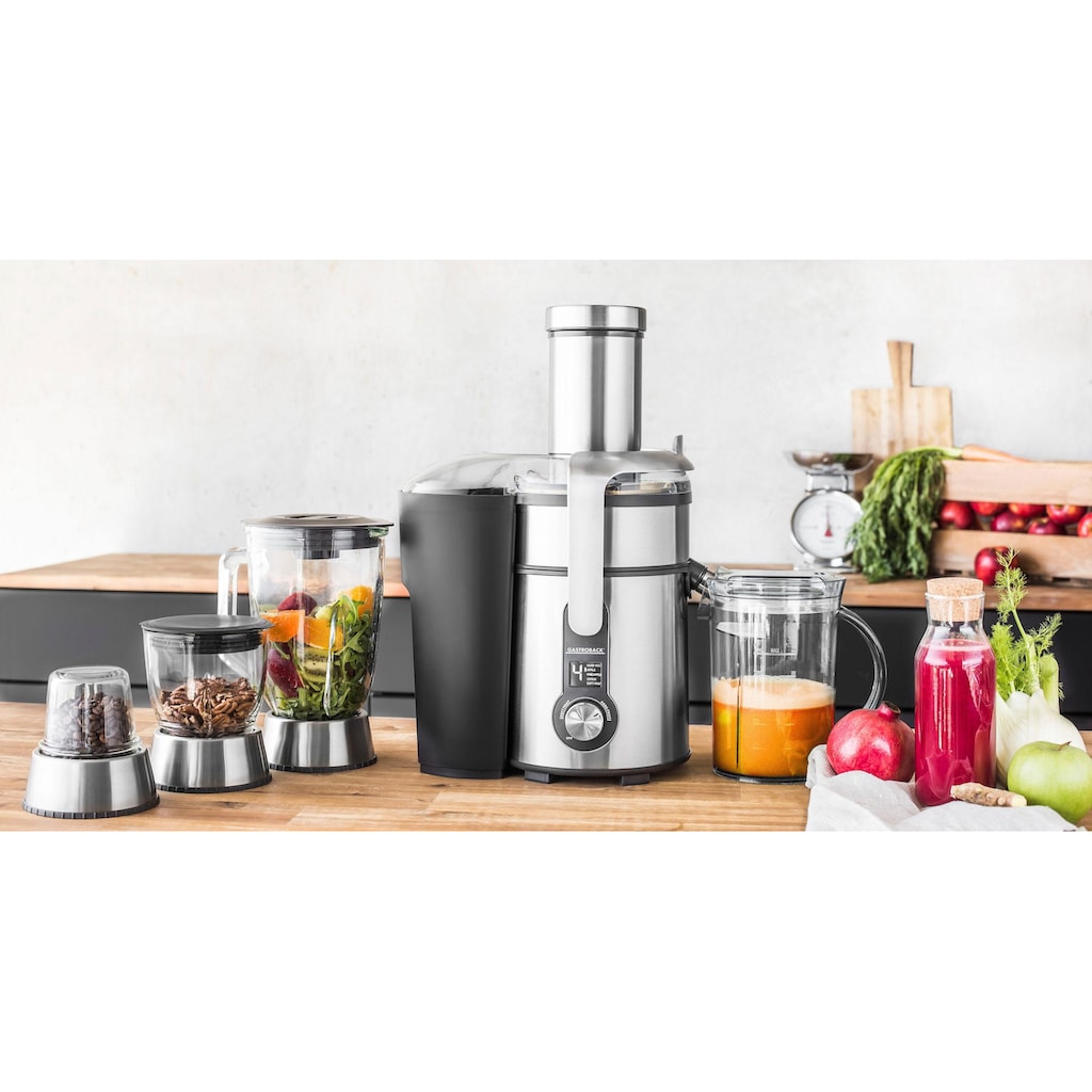 Gastroback Entsafter »40152 Design Multi Juicer Digital Plus«, 1300 W