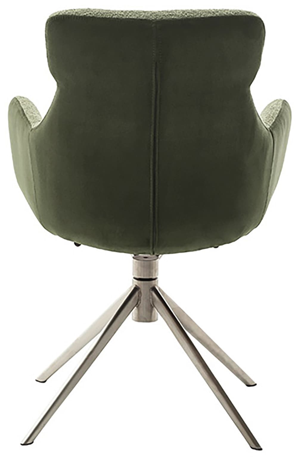 MCA furniture Esszimmerstuhl »PELION«, Feingewebe, (2er-Set), drehbar 360°, Dreh- & Schwingfunktion, Sitzhöhe ca. 50 cm